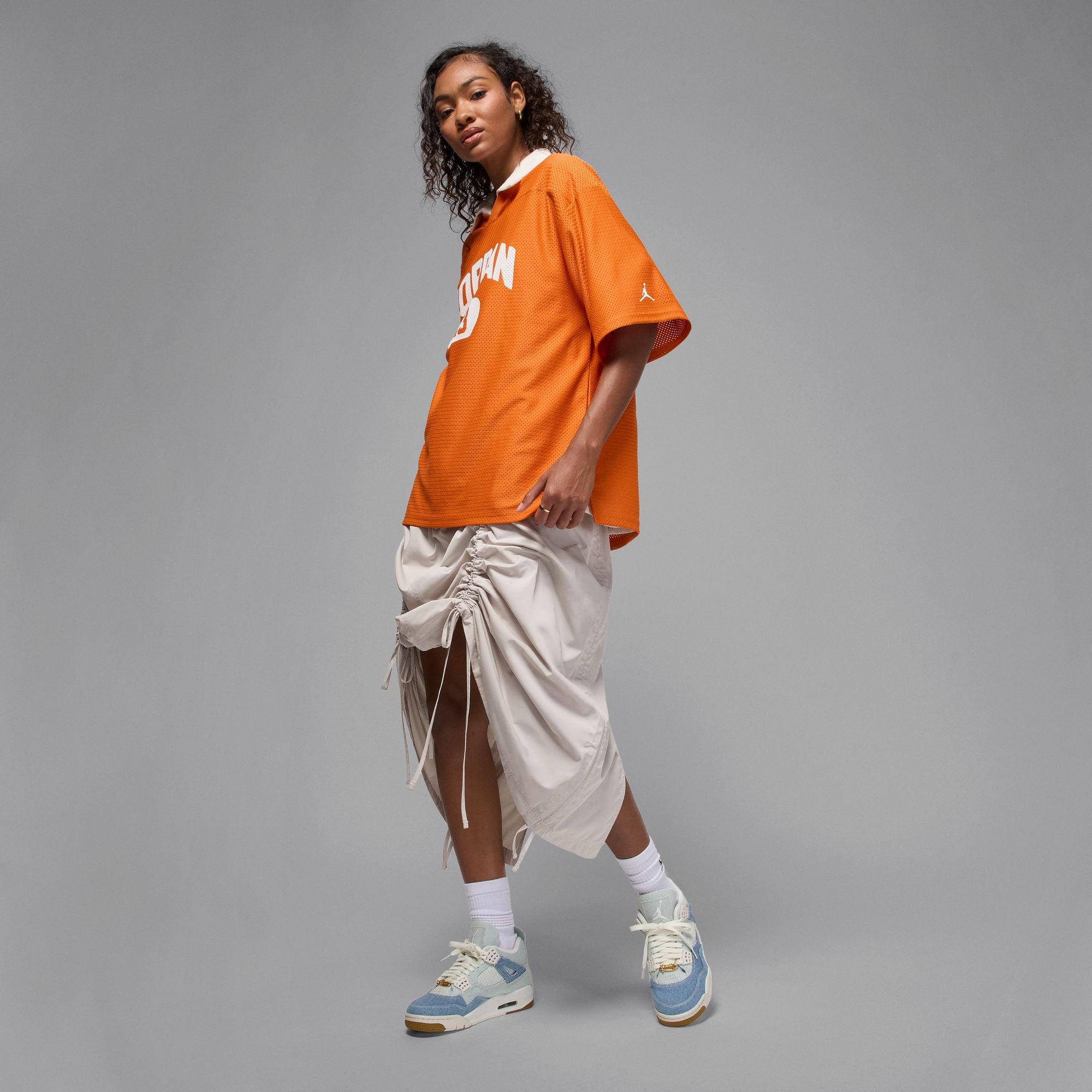 Womens Air Jordan 4 Retro Tex 'Sail/Sail'