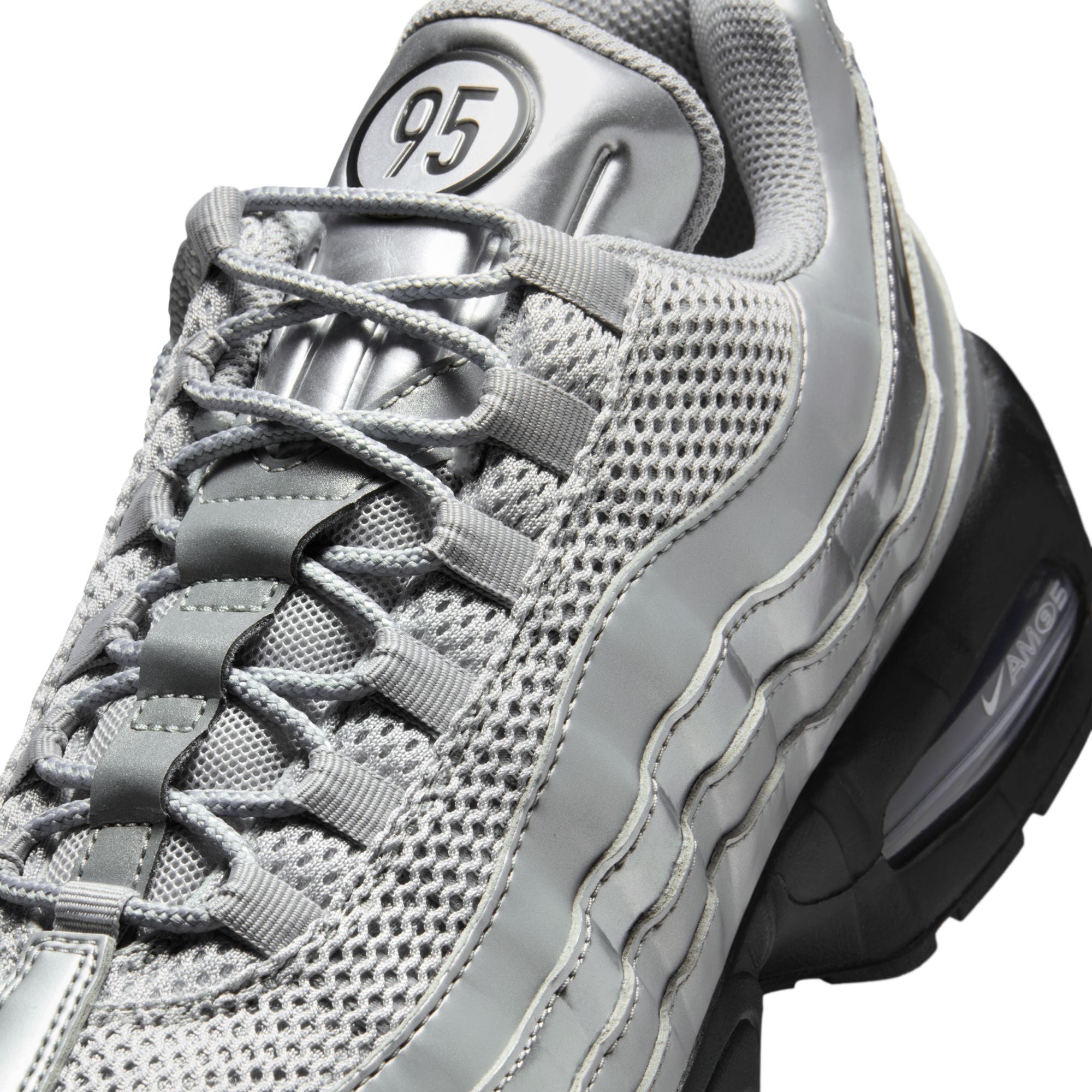 【30th】Nike Air Max95 Big Bubble M.Silver Nike Air Max 95 Big Bubble 'Metallic Silver'