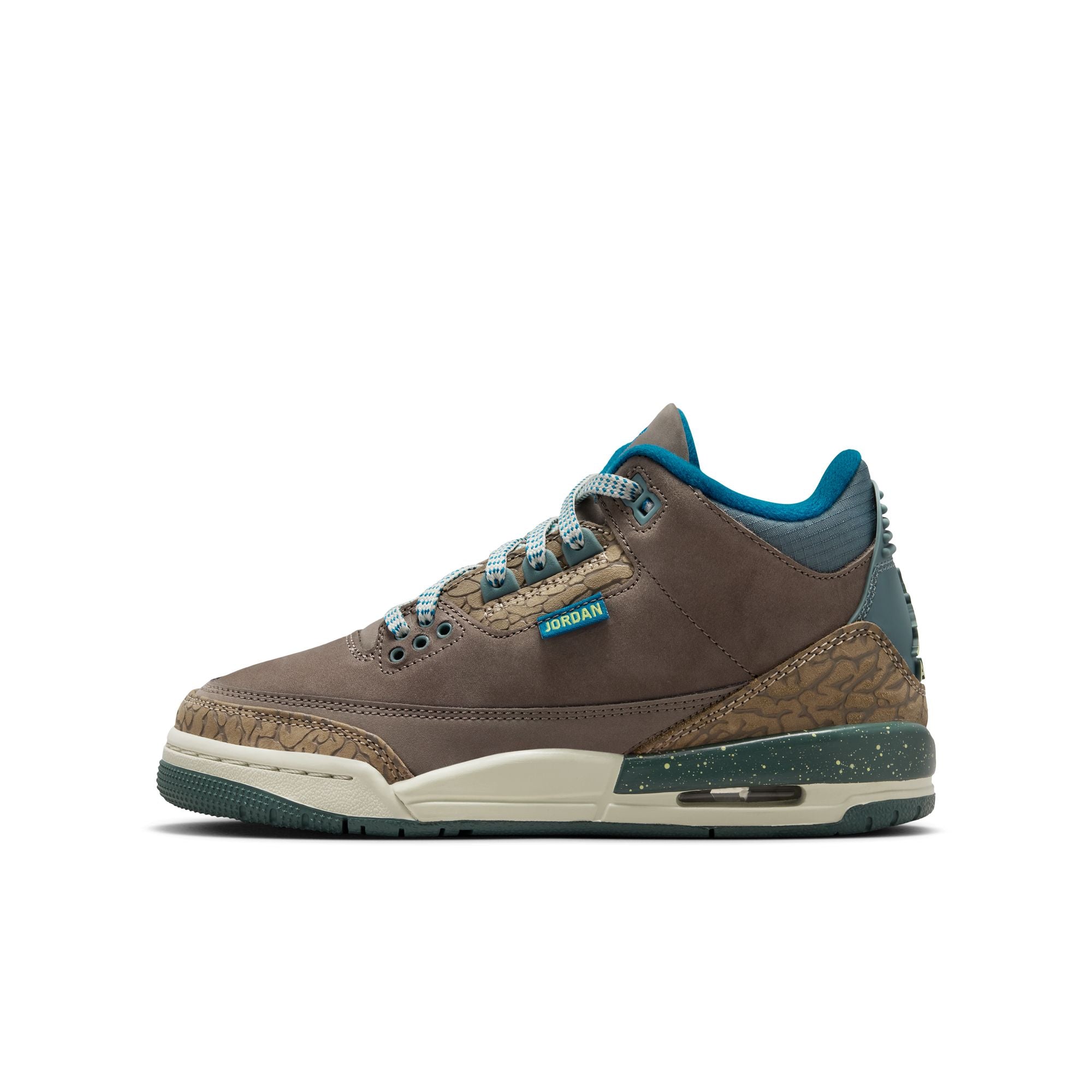 Youth Air Jordan 3 Retro 'Olive Grey'