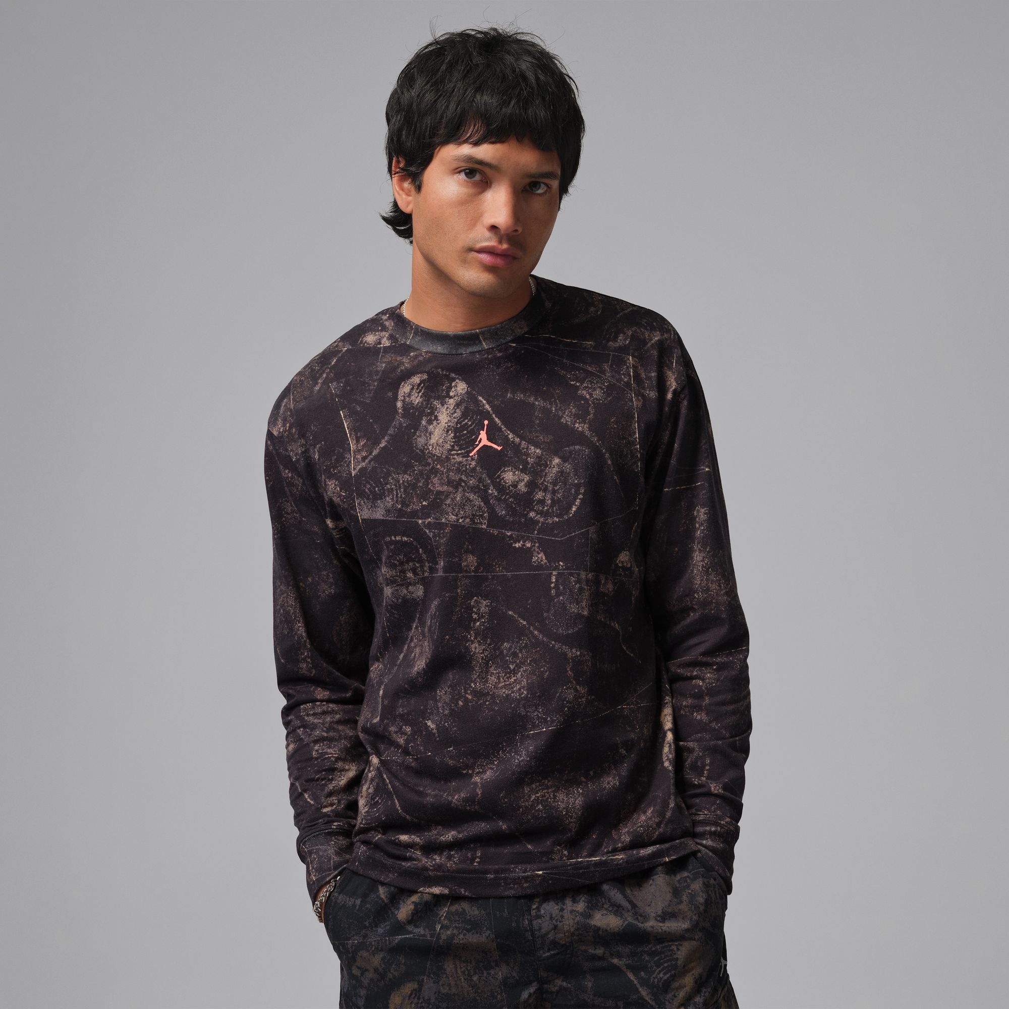 Jordan Brooklyn Long Sleeve T-Shirt 'Black'