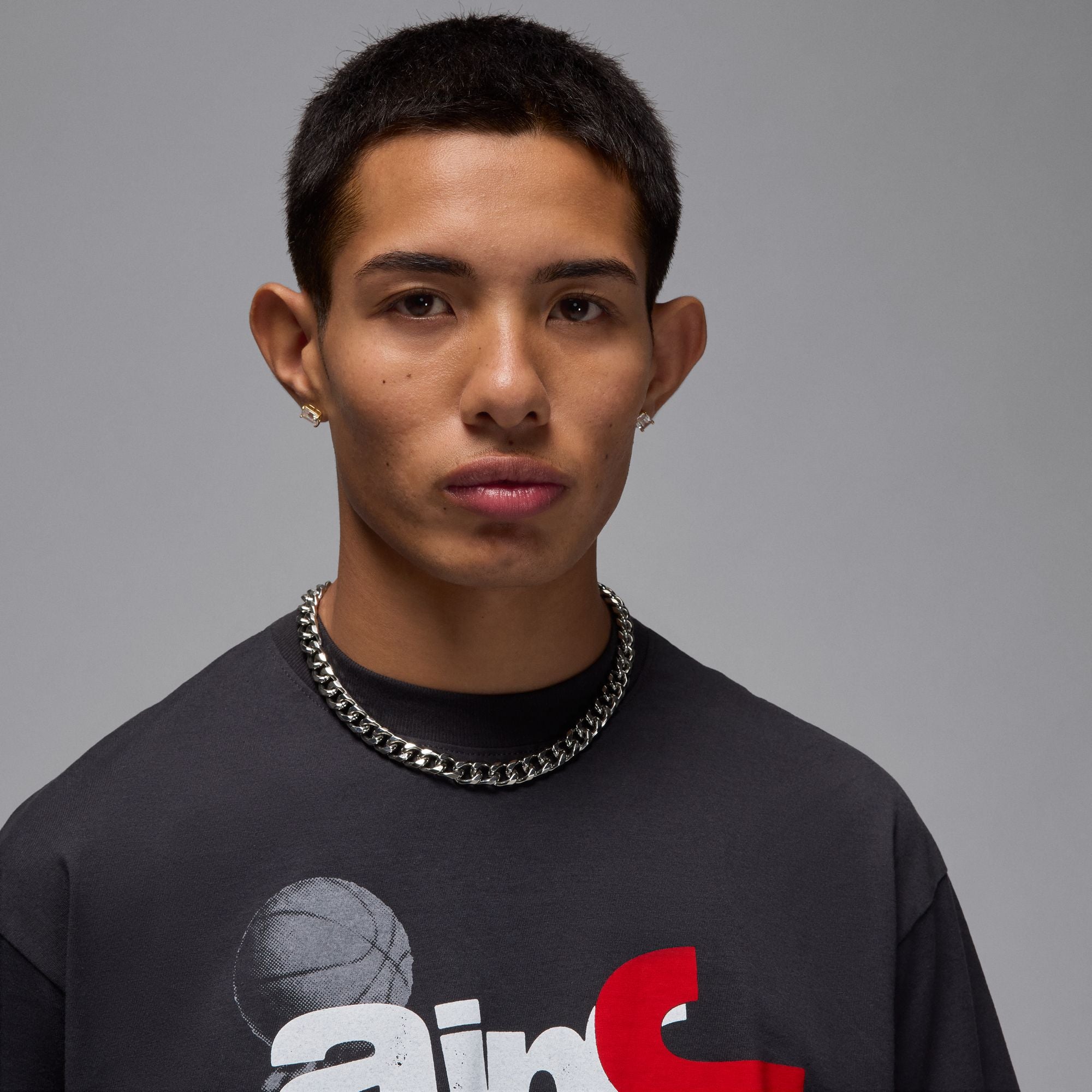 Jordan 1985 SS Crew T-Shirt 'Off Noir'