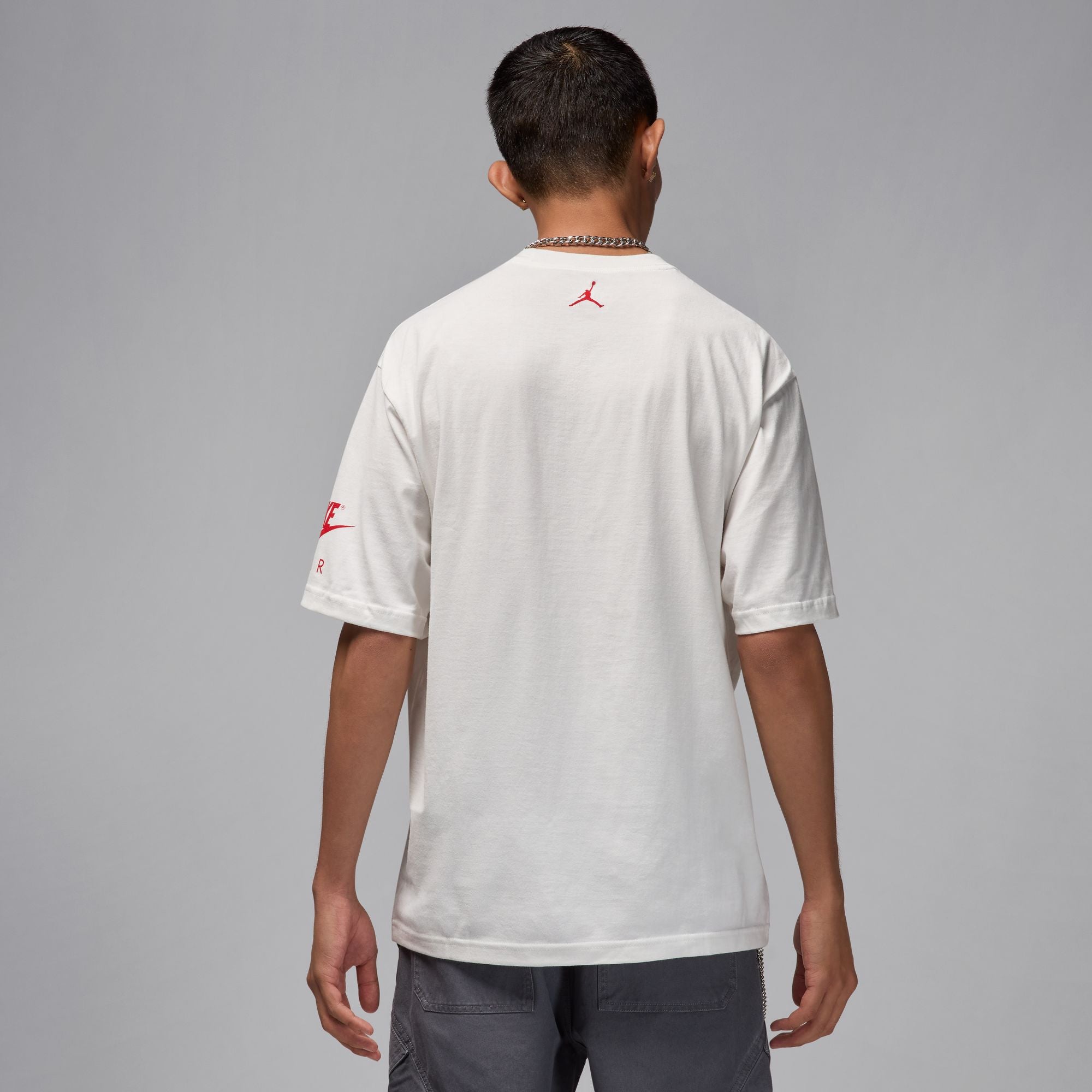 Jordan 1985 SS Crew T-Shirt 'Summit White'