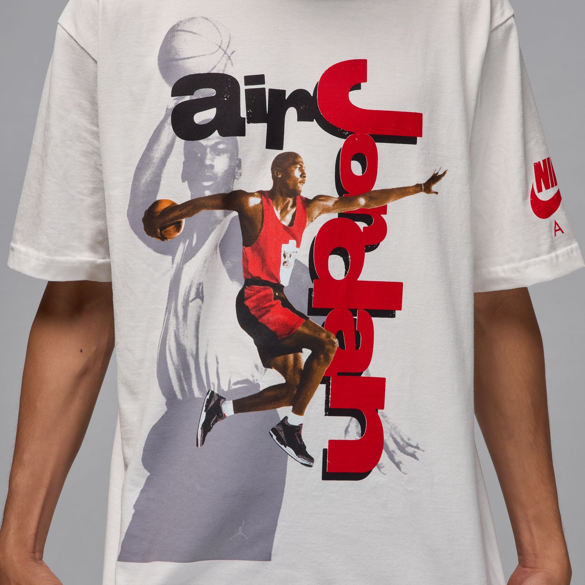 Jordan 1985 SS Crew T-Shirt 'Summit White'