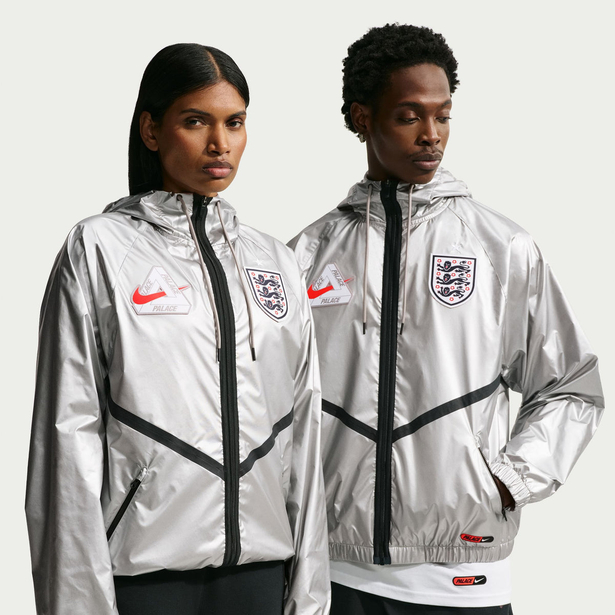 Nike England x Palace Anthem Jacket 'Pewter Grey'