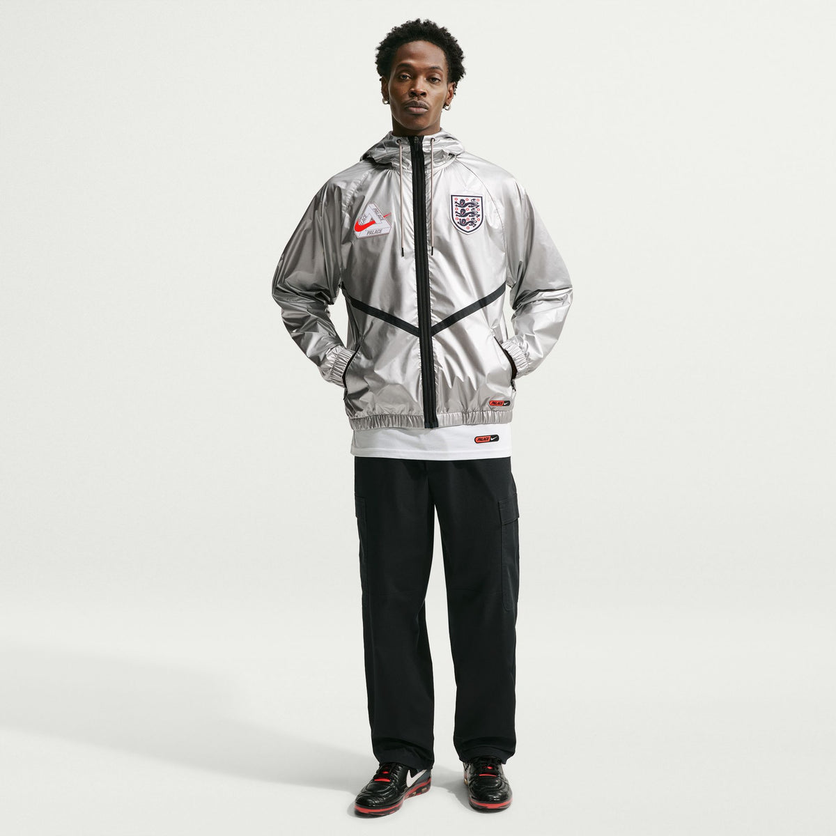 Nike England x Palace Anthem Jacket 'Pewter Grey'