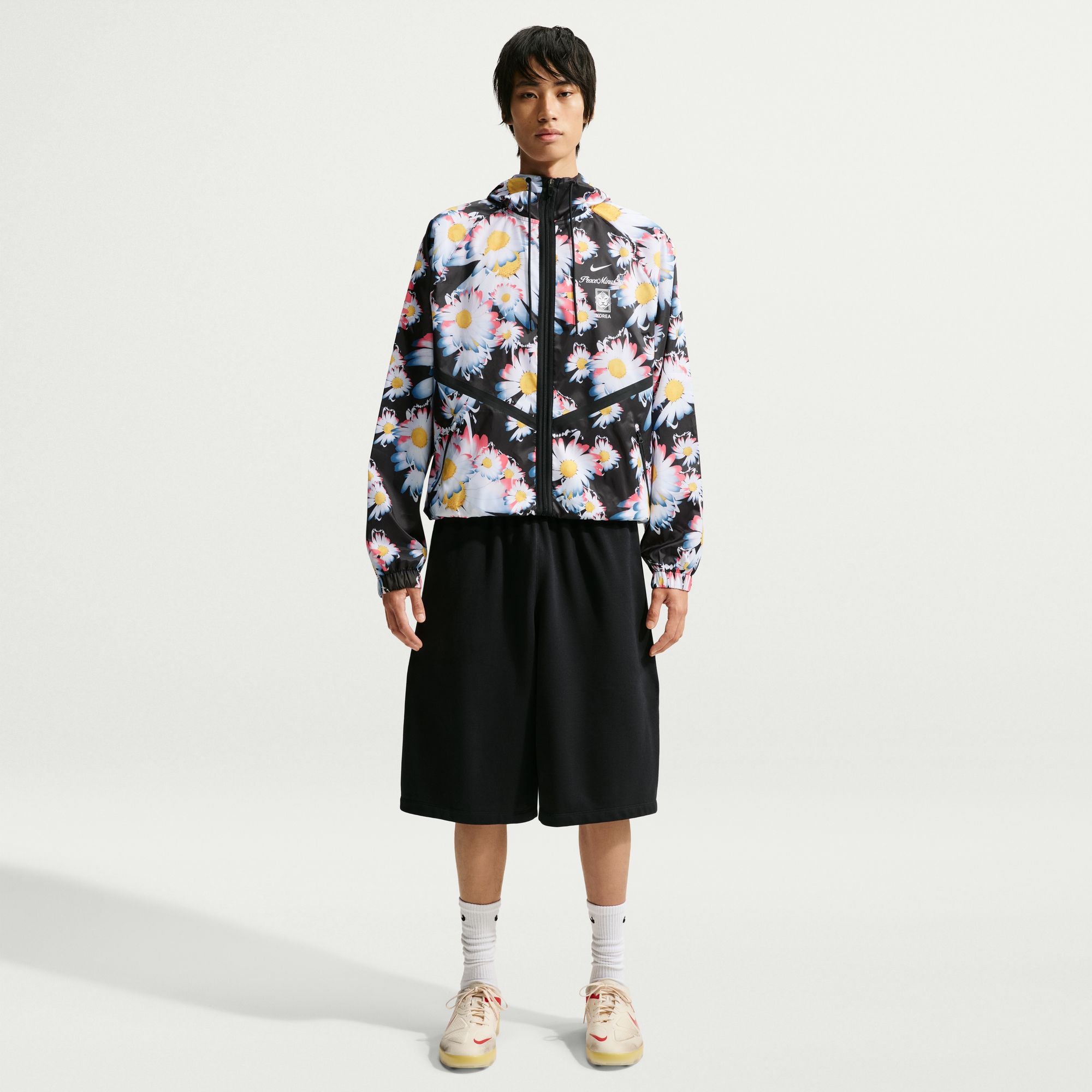 Nike Korea x PEACEMINUSONE Anthem Jacket 'Black'