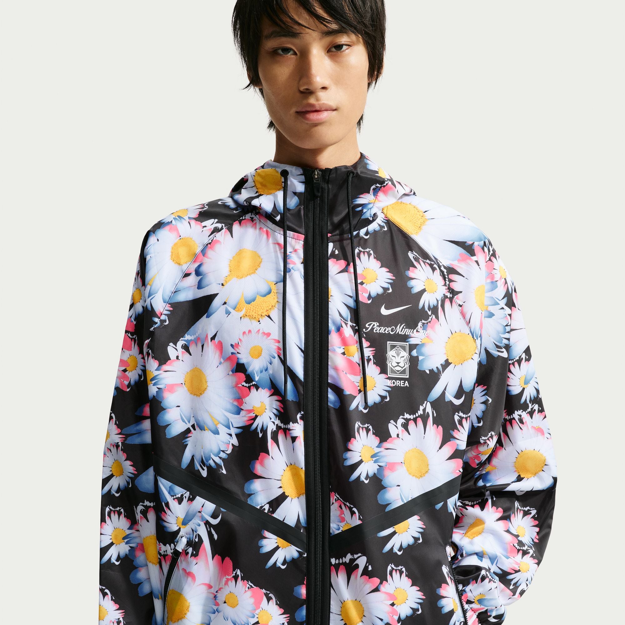Nike Korea x PEACEMINUSONE Anthem Jacket 'Black'