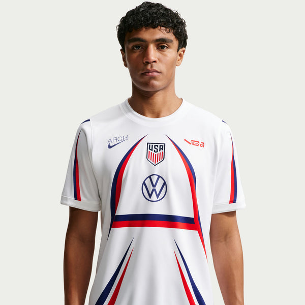 【希少】アーセナル 15-16 アウェイユニフォーム M Nike ボーダー Nike USA x V.A.A. Academy Pro Short-Sleeve Soccer Jersey