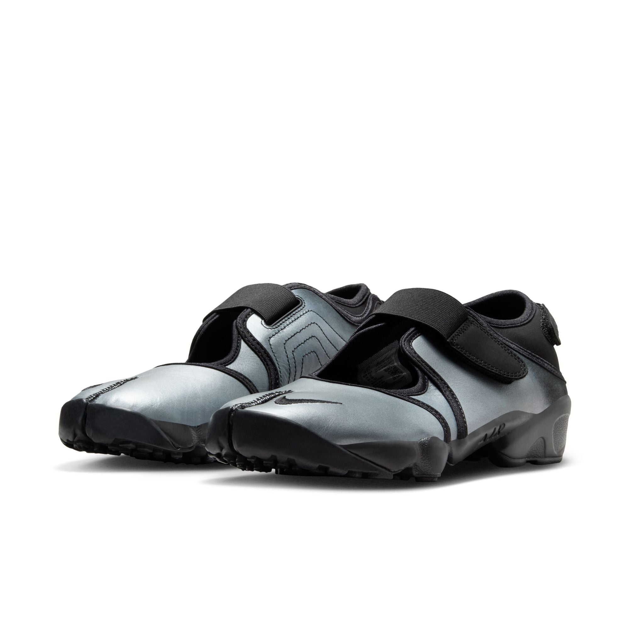 Womens Nike Air Rift Leather 'Metallic Silver'