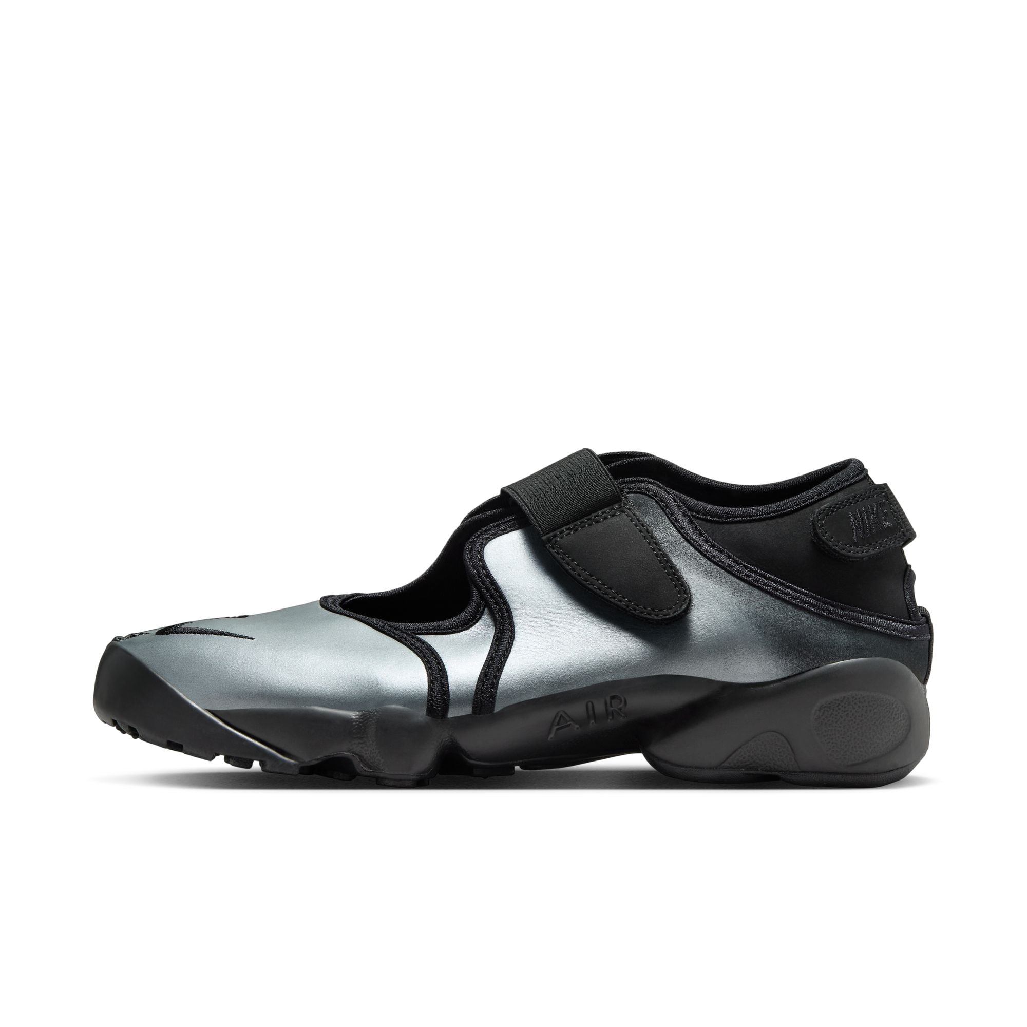Womens Nike Air Rift Leather 'Metallic Silver'