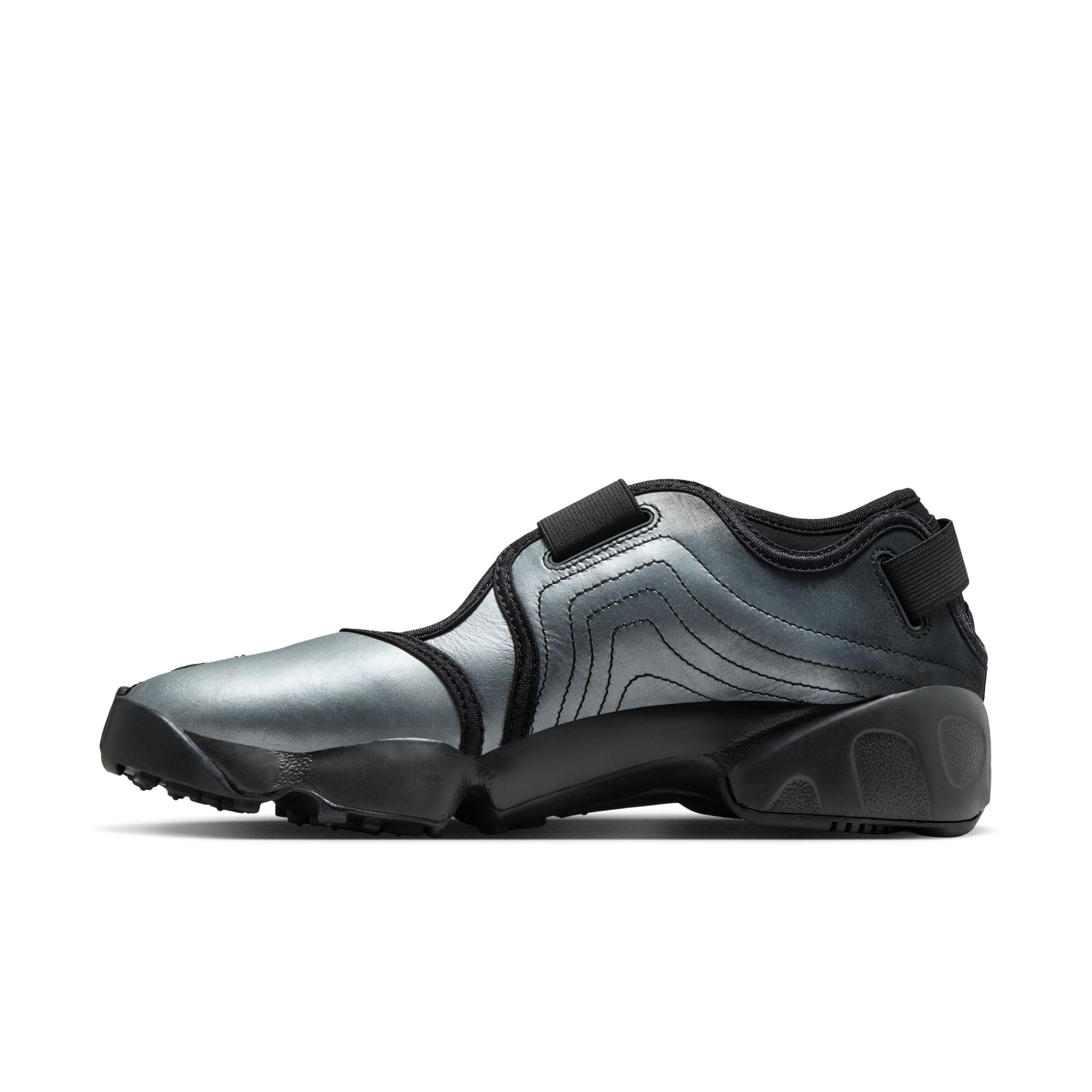 Womens Nike Air Rift Leather 'Metallic Silver'