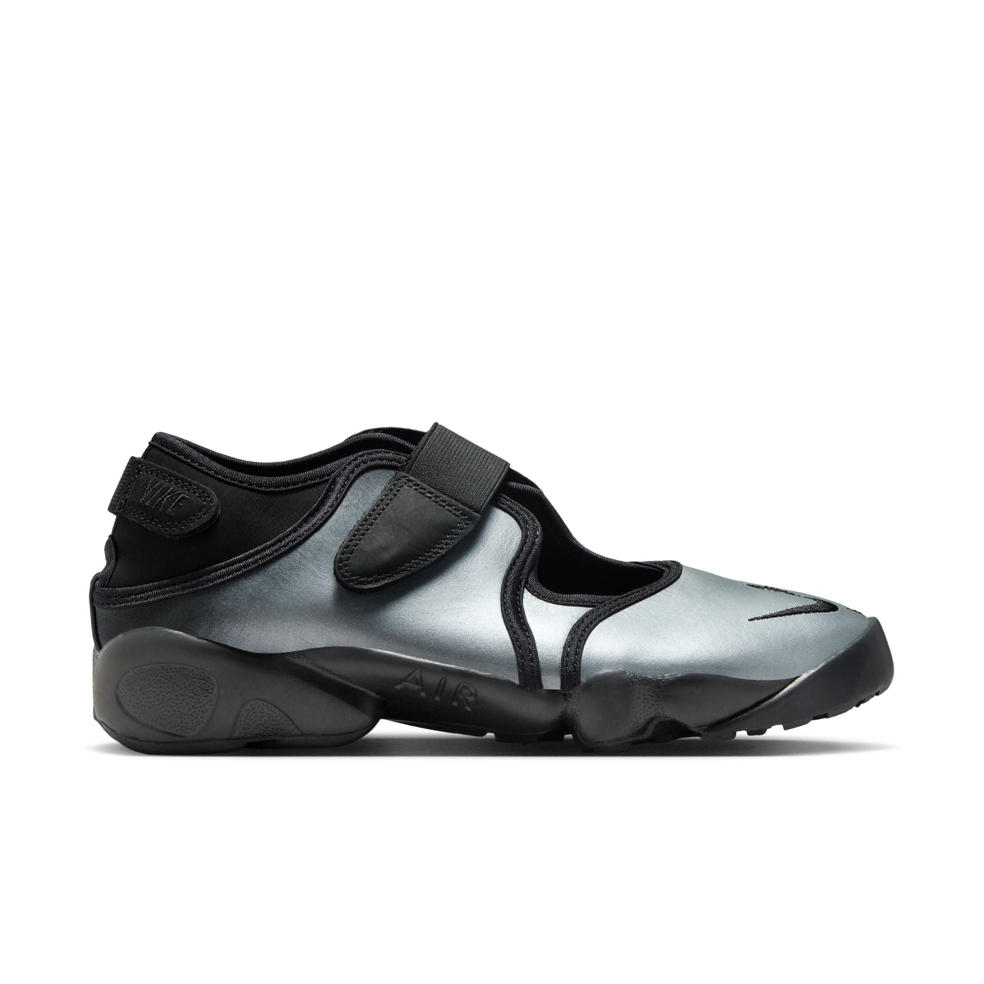 Womens Nike Air Rift Leather 'Metallic Silver'