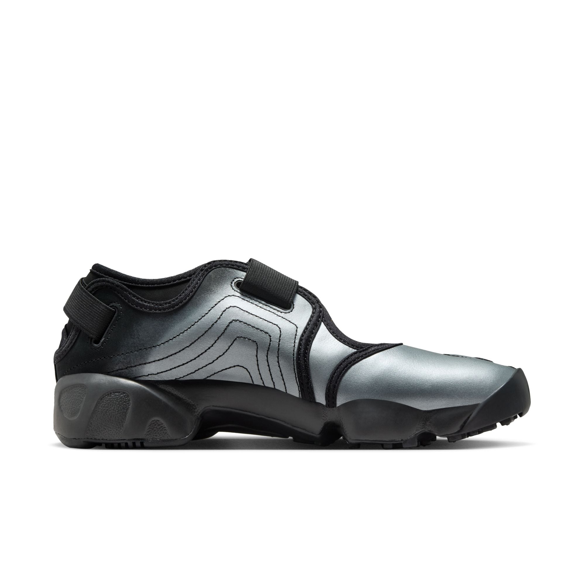 Womens Nike Air Rift Leather 'Metallic Silver'