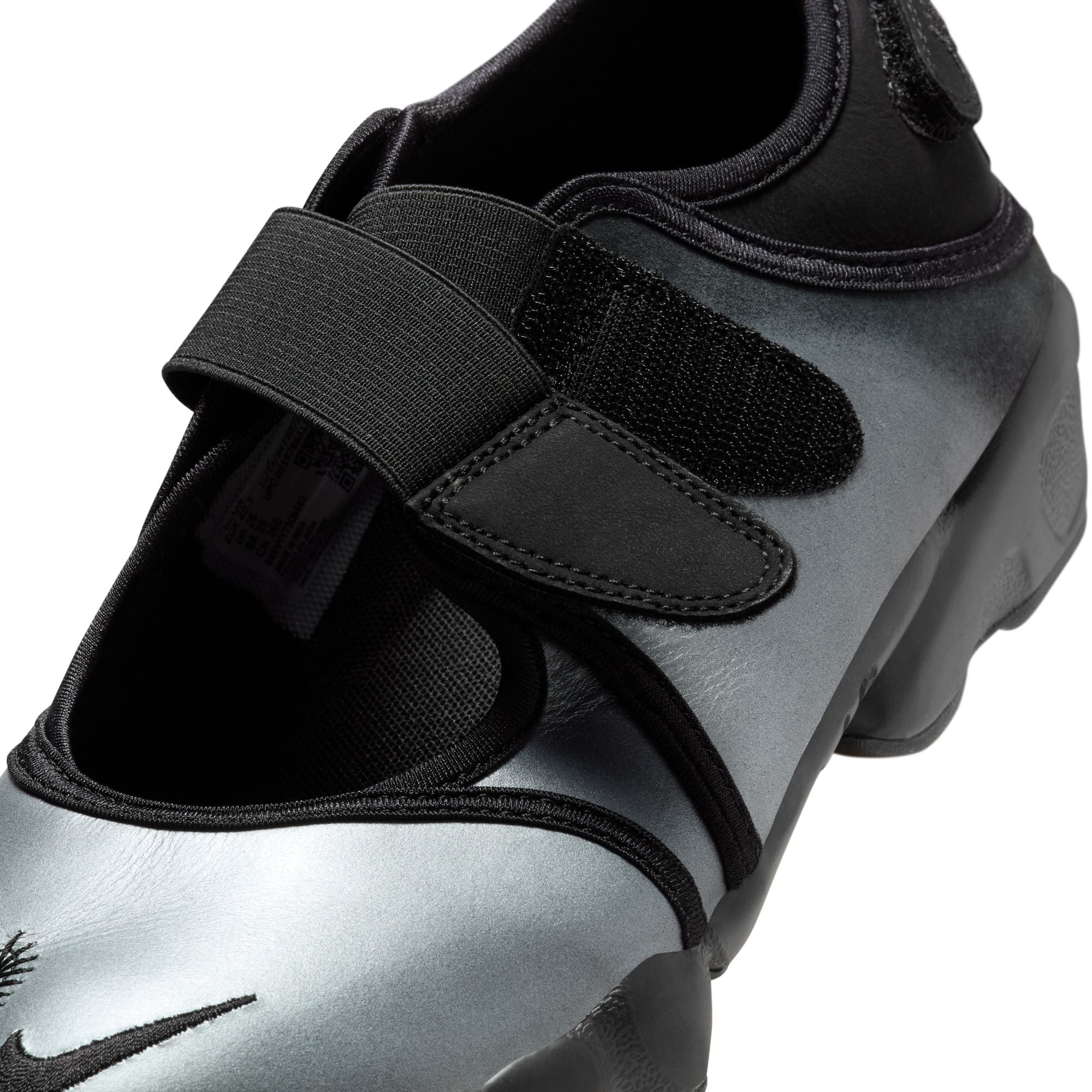 Womens Nike Air Rift Leather 'Metallic Silver'