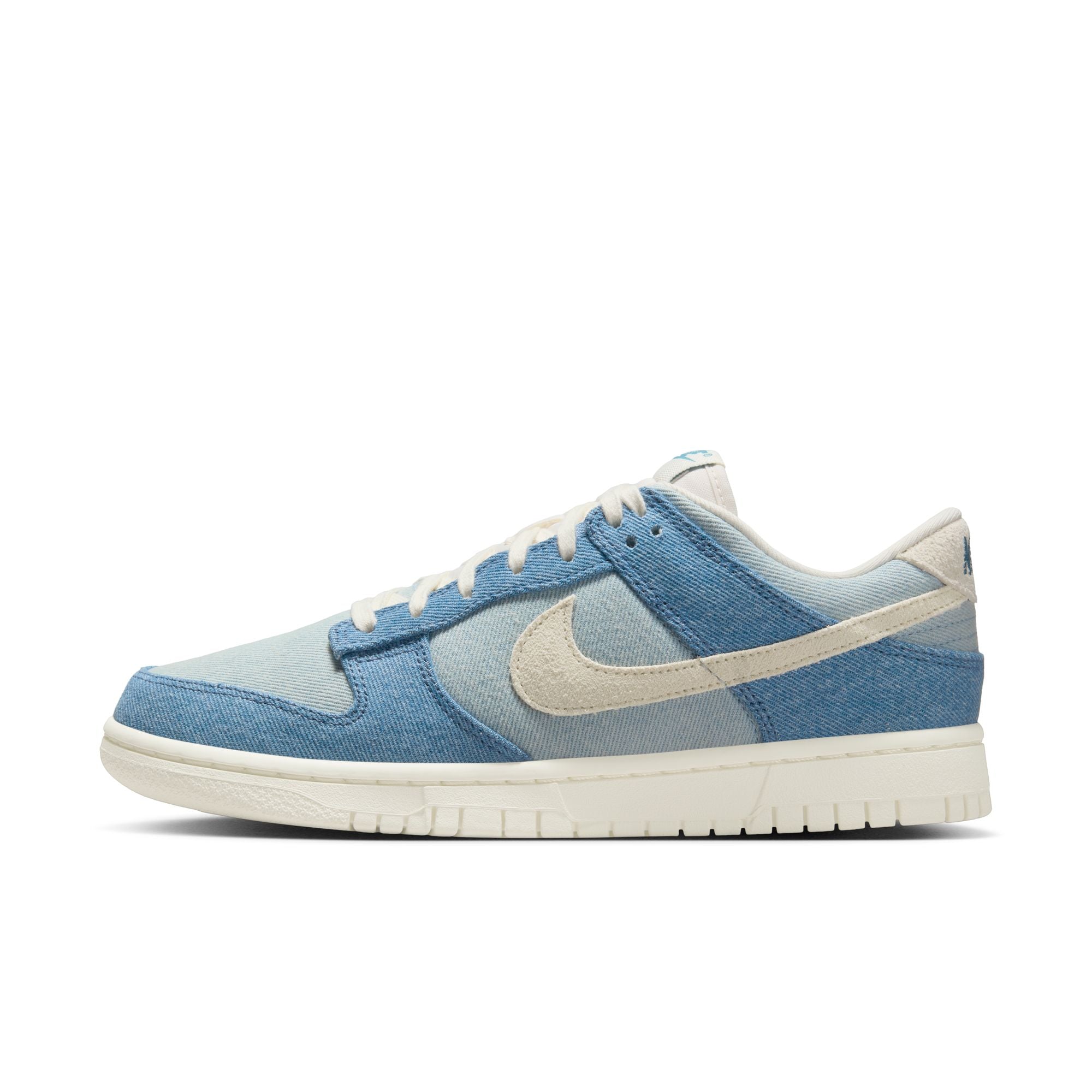 Womens Nike Dunk Low 'Smokey Blue/Pale Ivory'