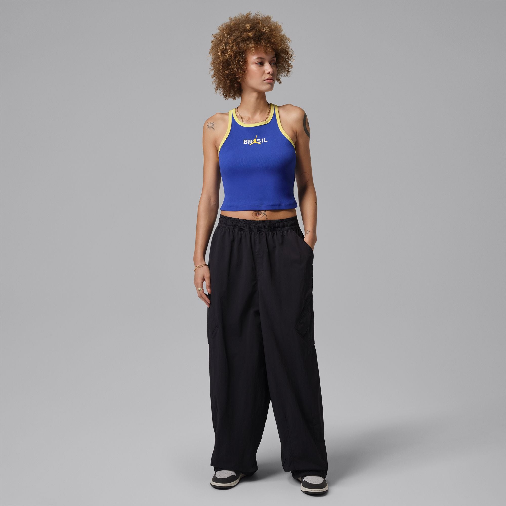 Womens Jordan Brazil Sleeveless Tank 'Old Royal'