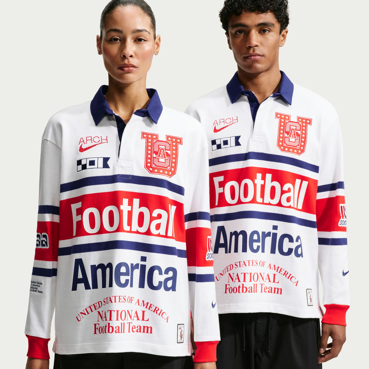 Nike USA x V.A.A. Long-Sleeve Rugby Top
