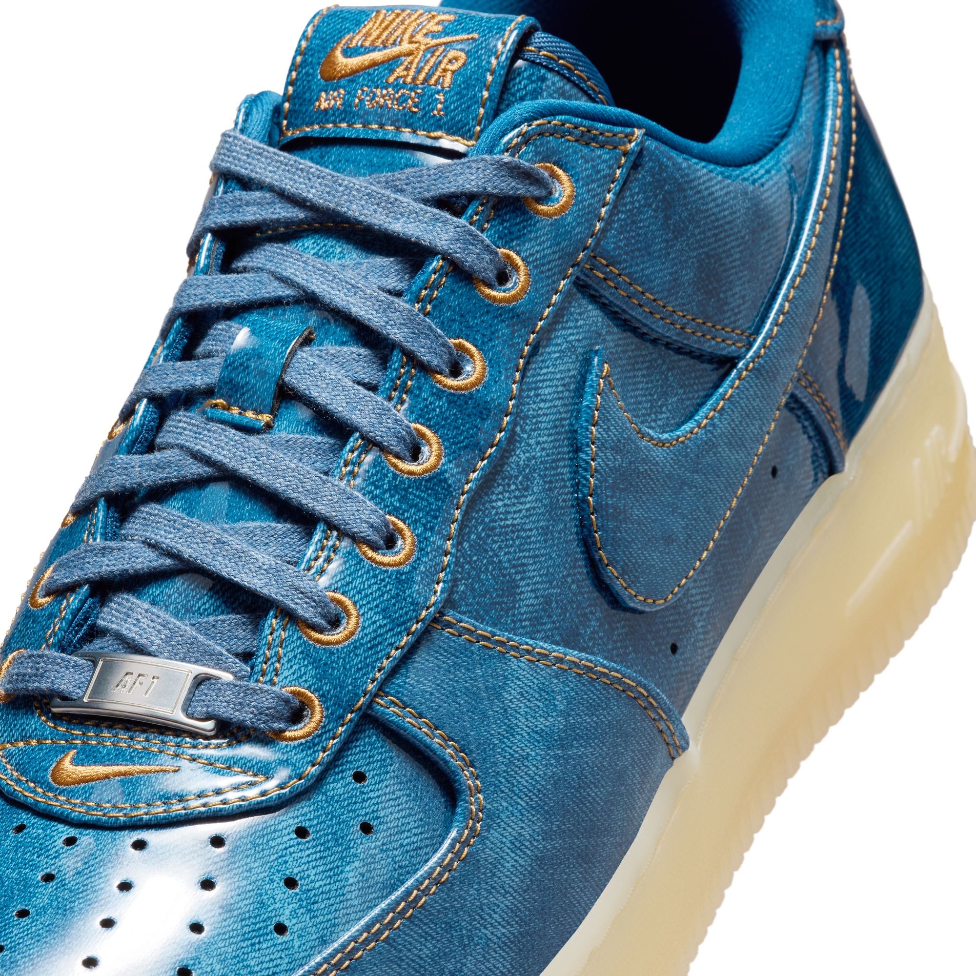 Nike Air Force 1 Retro 'Patent Denim'