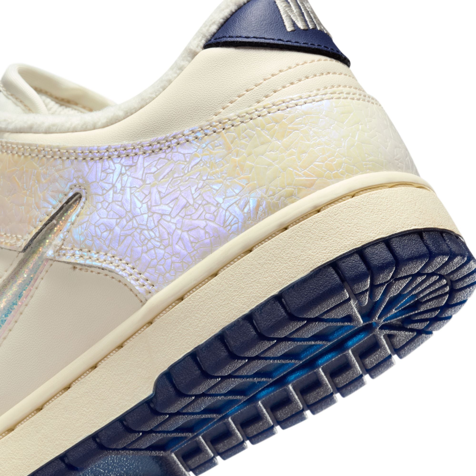 Womens Nike Dunk Low 'Soft Pearl/Multi-Color-Midnight Navy'