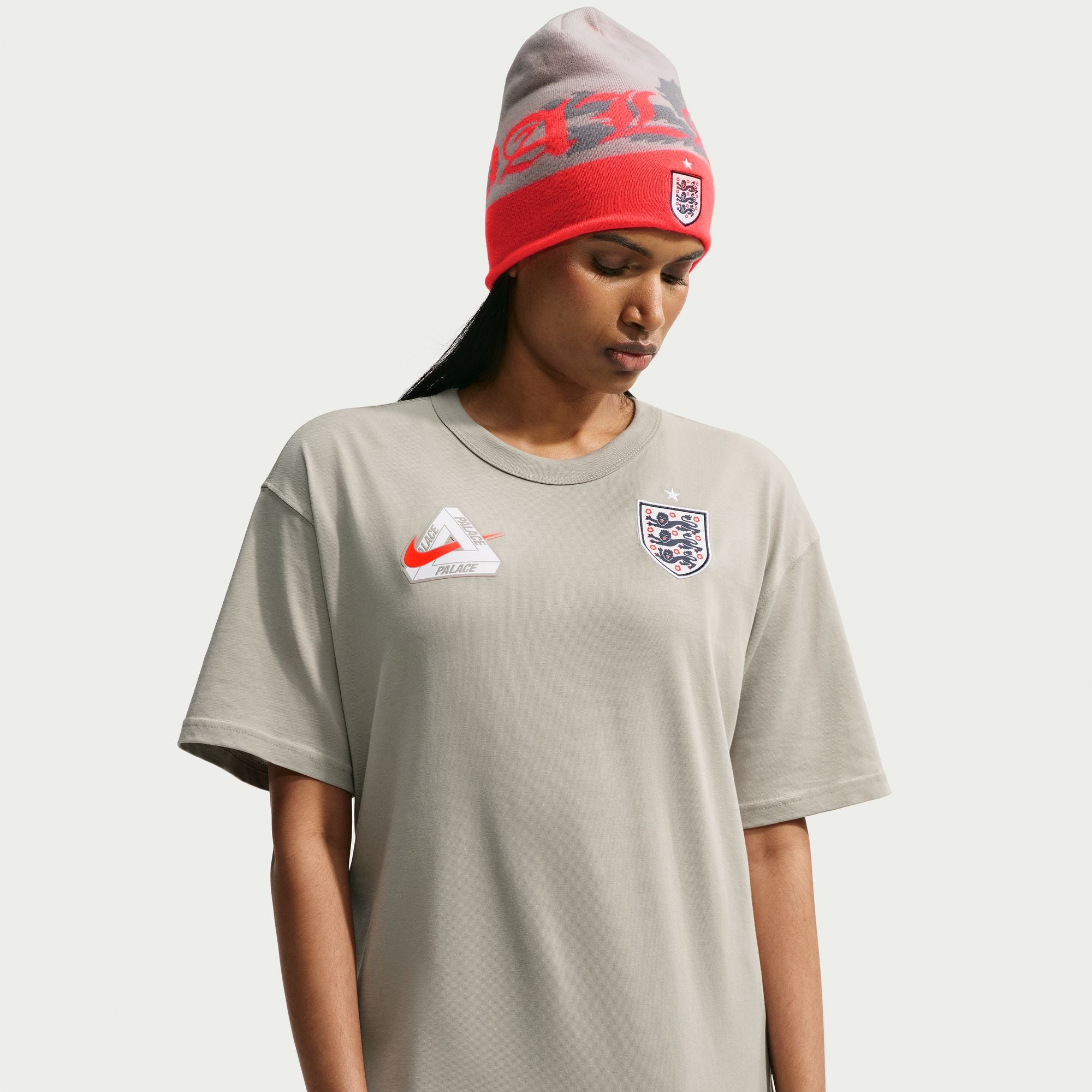 トップス PALACE Nike England Tee Pewter M X2 Nike England x Palace T-Shirt 'Pewter Grey'