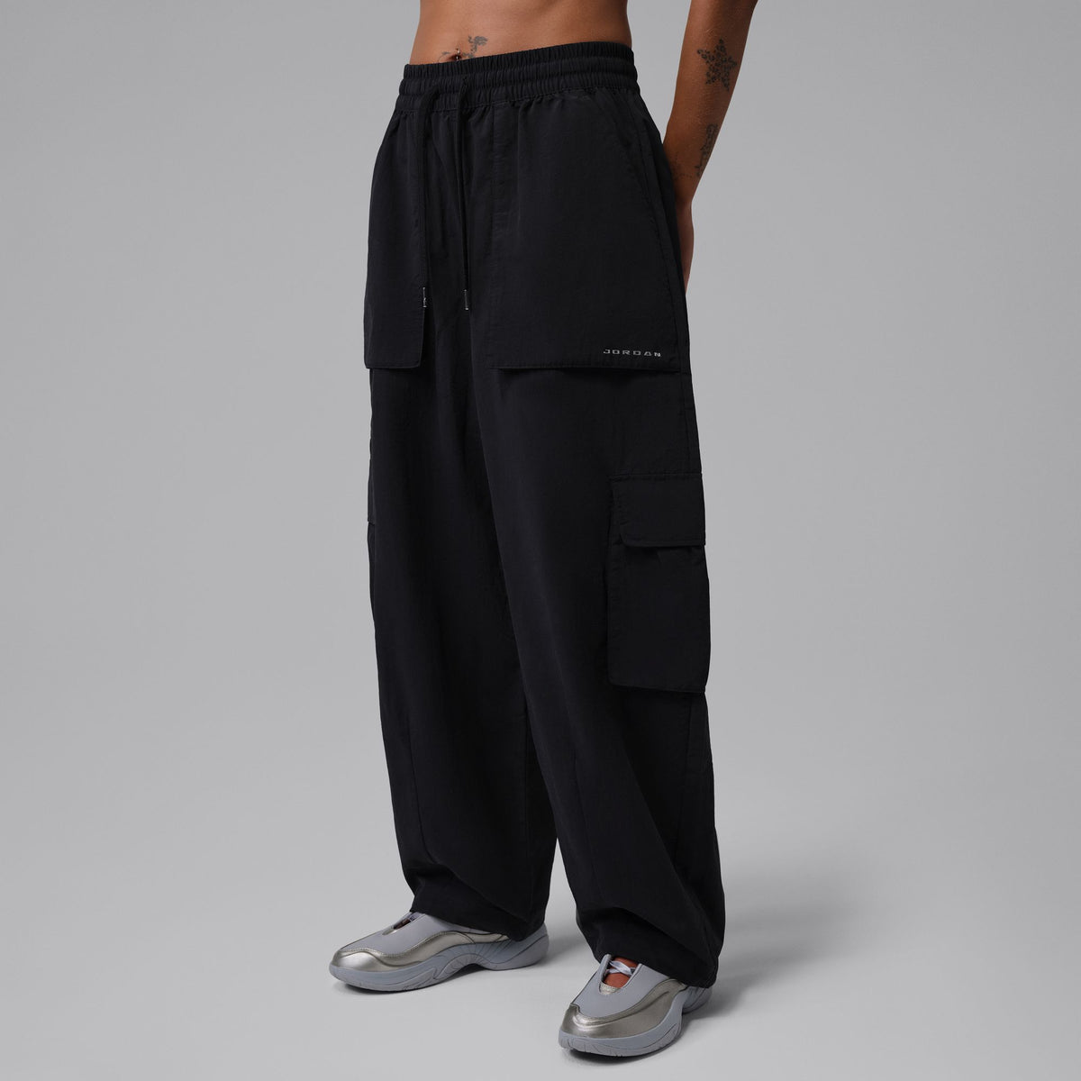 Womens Jordan Flight Cargo Pants 'Black'