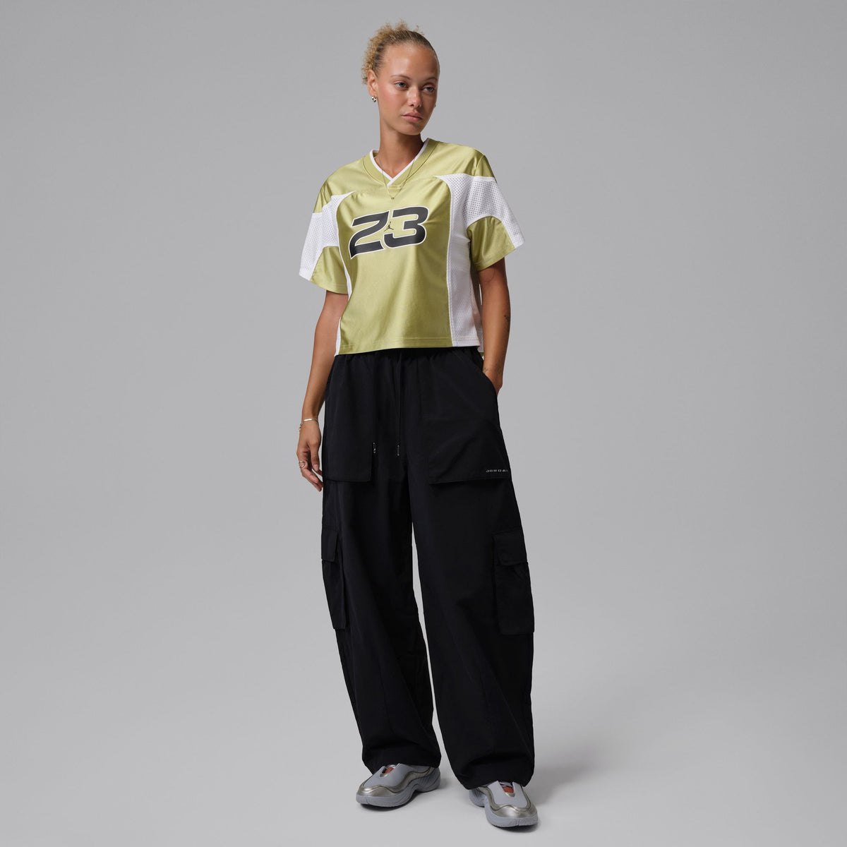 Womens Jordan Flight Cargo Pants 'Black'