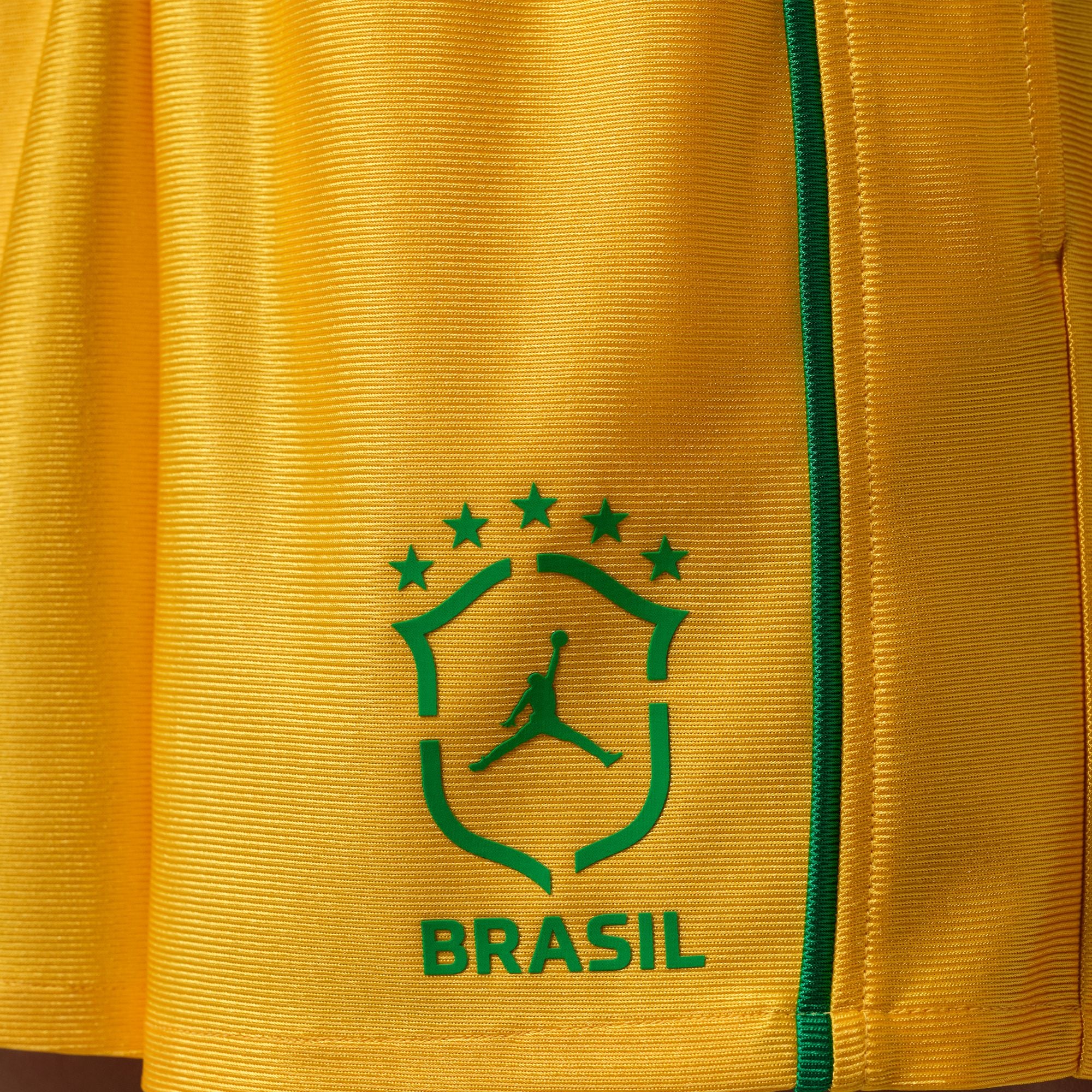 Womens Jordan Brooklyn Knit Brazil Shorts 'Varsity Maize'