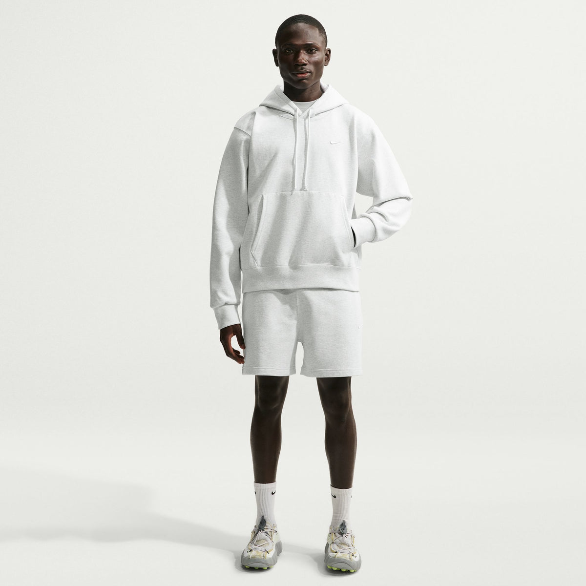 Nike Energy Fleece Hoodie 'Birch Heather'
