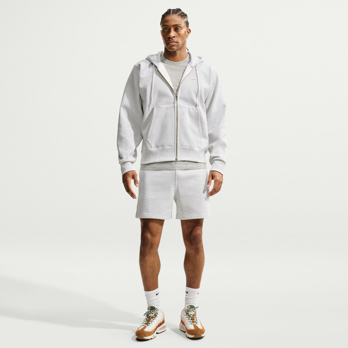 Nike Energy Fleece Full Zip-Up 'Birch Heather'