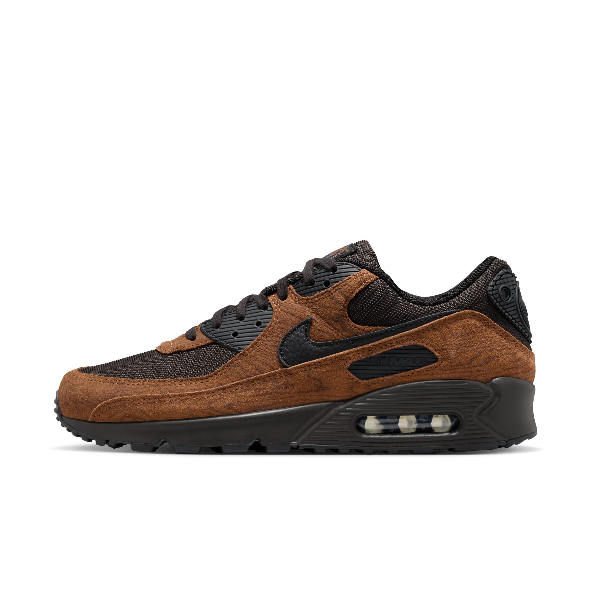 Nike Air Max 90 Premium 'Light British Tan Velvet Brown'