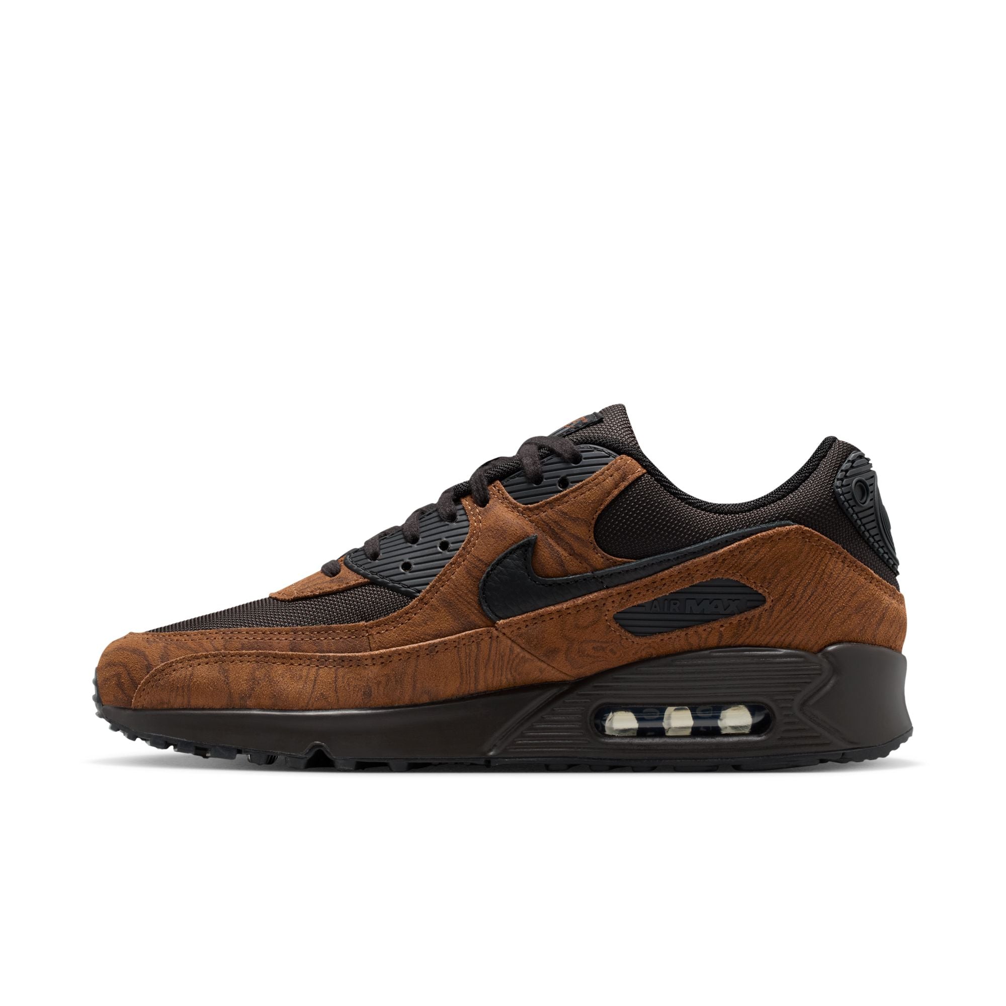 Nike Air Max 90 Premium 'Light British Tan Velvet Brown'