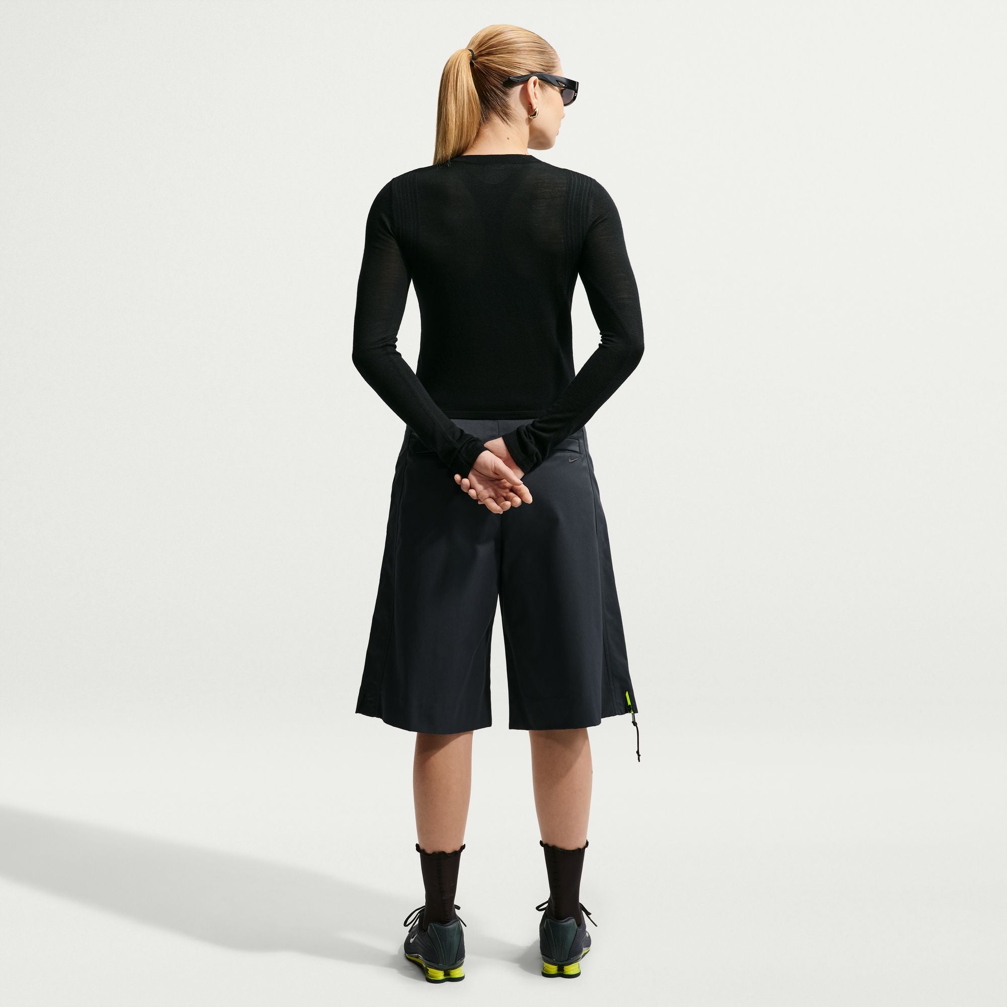 Women Nike Sportswear Long Sleeve Shirt Arrvrnt 'Black'