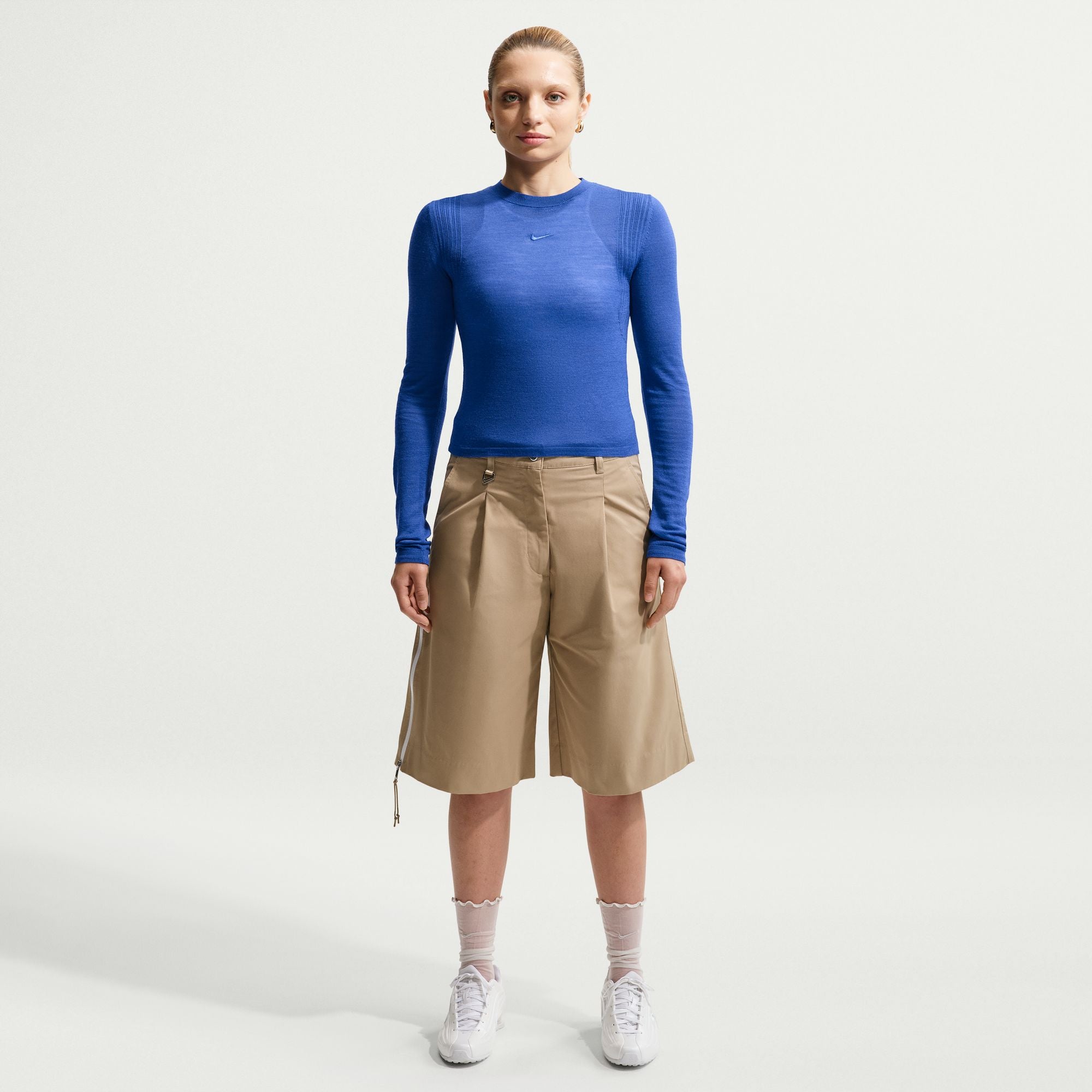Women Nike Sportswear Long Sleeve Shirt Arrvrnt 'Hyper Royal'