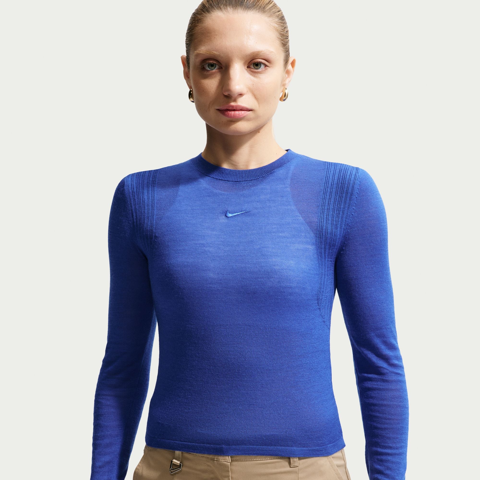 Women Nike Sportswear Long Sleeve Shirt Arrvrnt 'Hyper Royal'