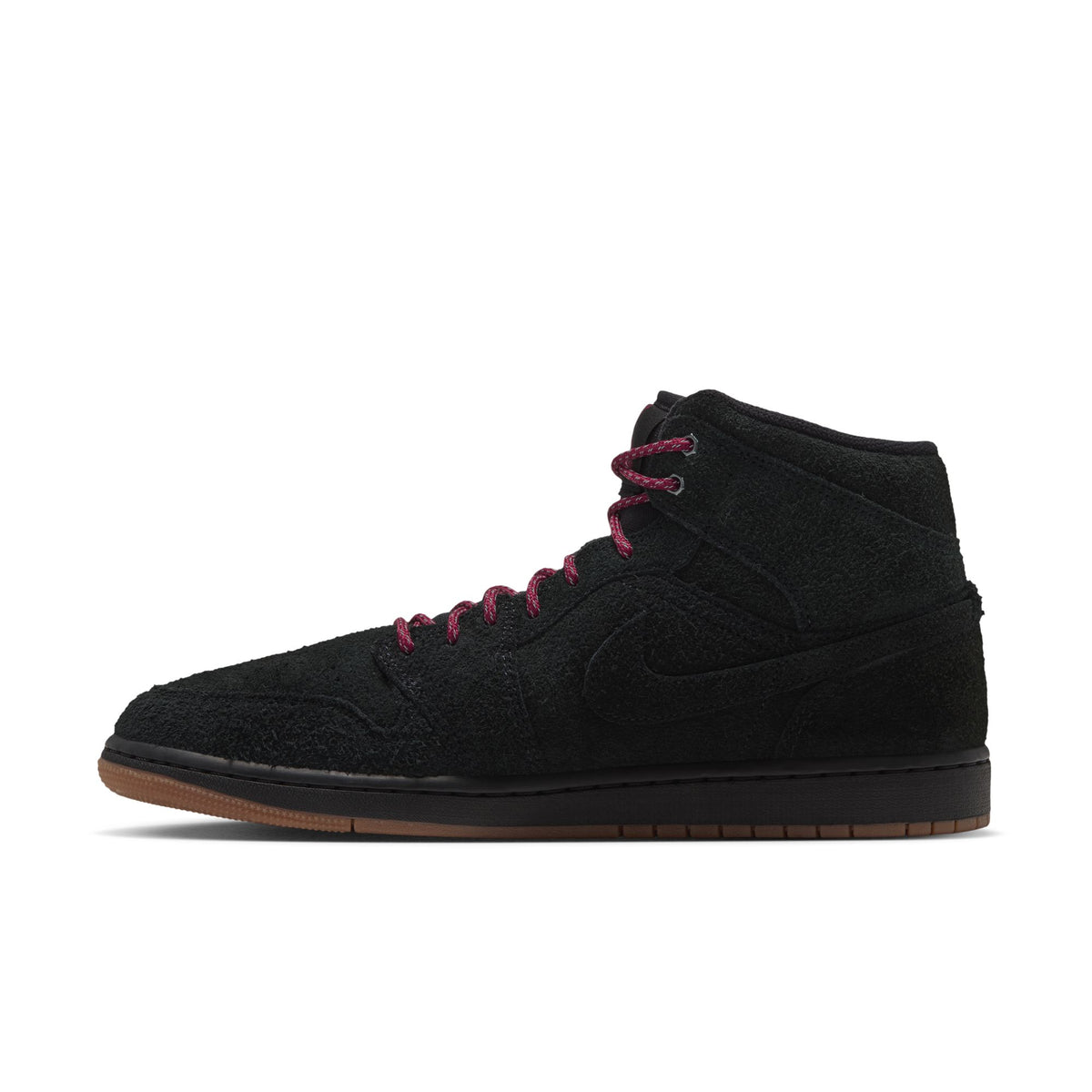 Air Jordan 1 Mid SE 'Black/Gum Medium Brown/Team Red'