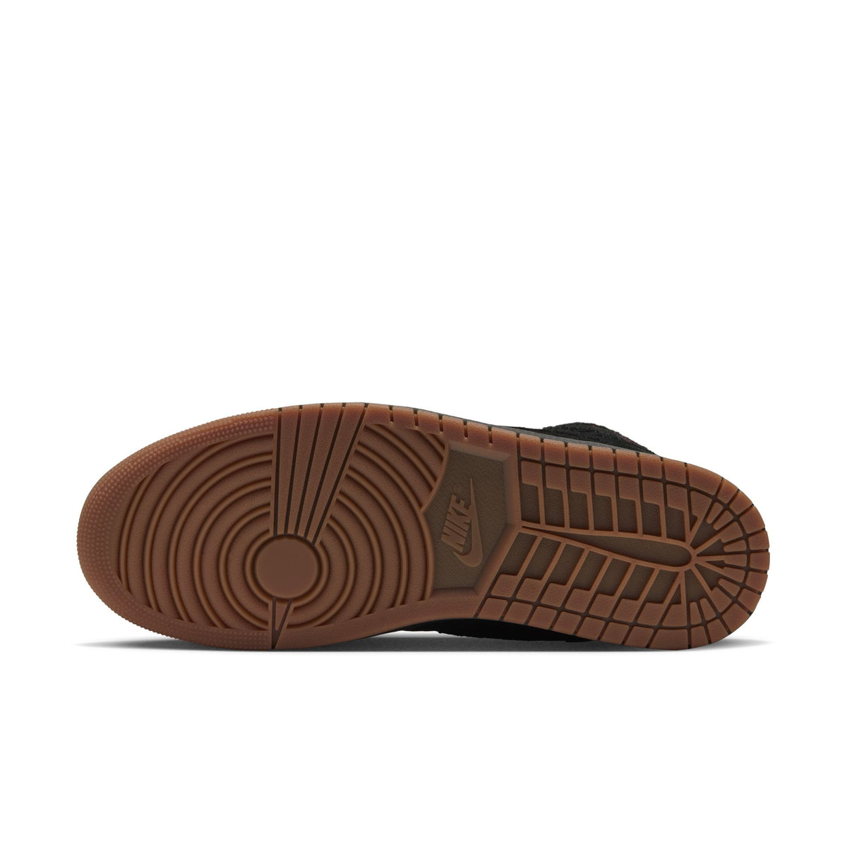 Air Jordan 1 Mid SE 'Black/Gum Medium Brown/Team Red'
