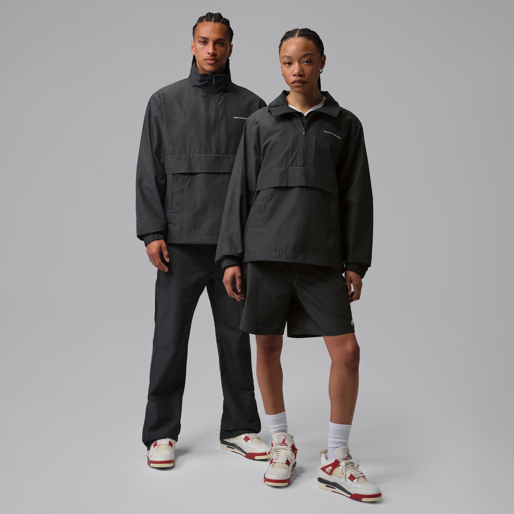 Jordan BIKE AIR x Nigel Sylvester 1/2 Zip Jacket 'Anthracite'