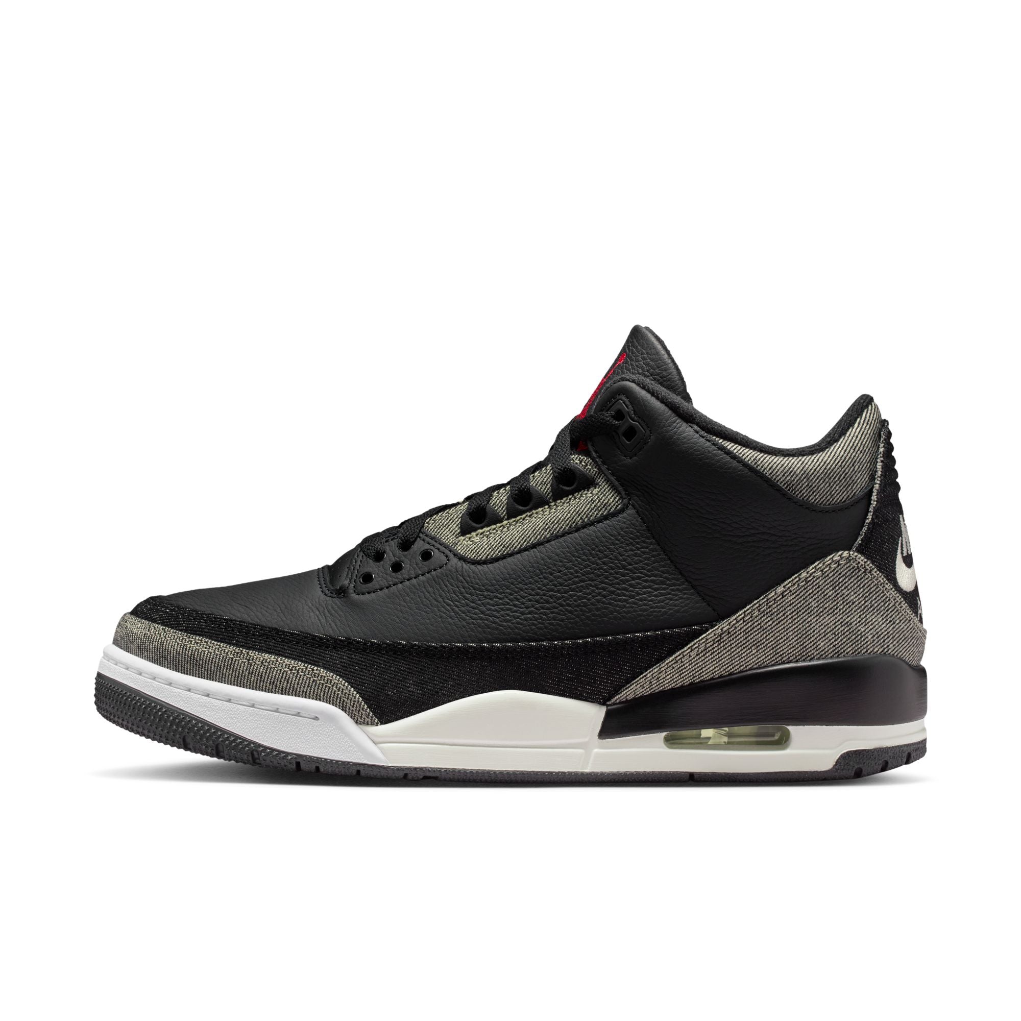 Air Jordan 3 x Levi's® 'Black/Gym Red'