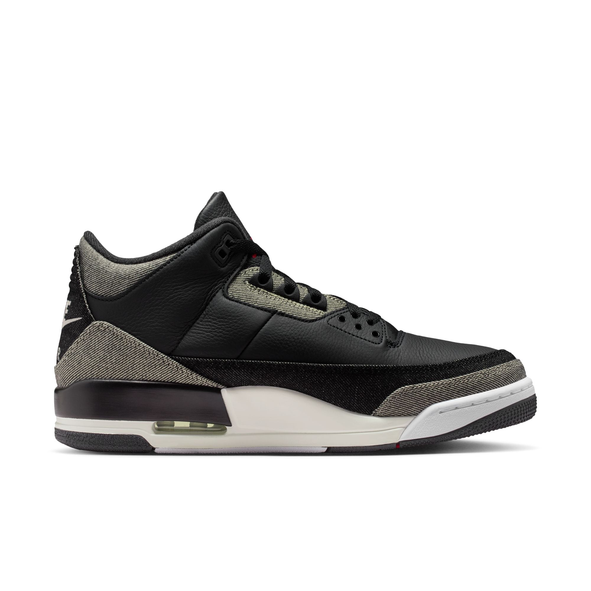 Air Jordan 3 x Levi's® 'Black/Gym Red'