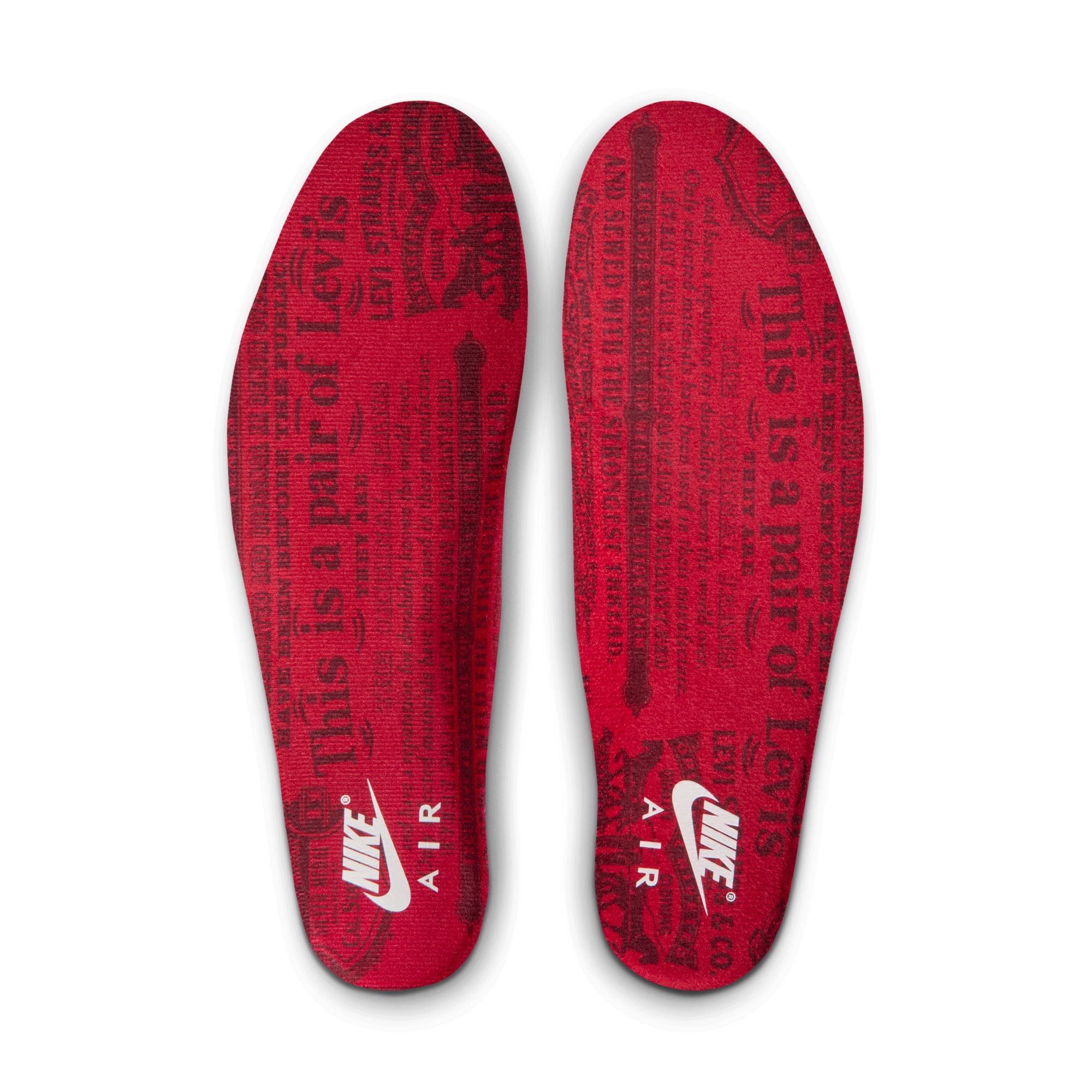 Air Jordan 3 x Levi's® 'Black/Gym Red'