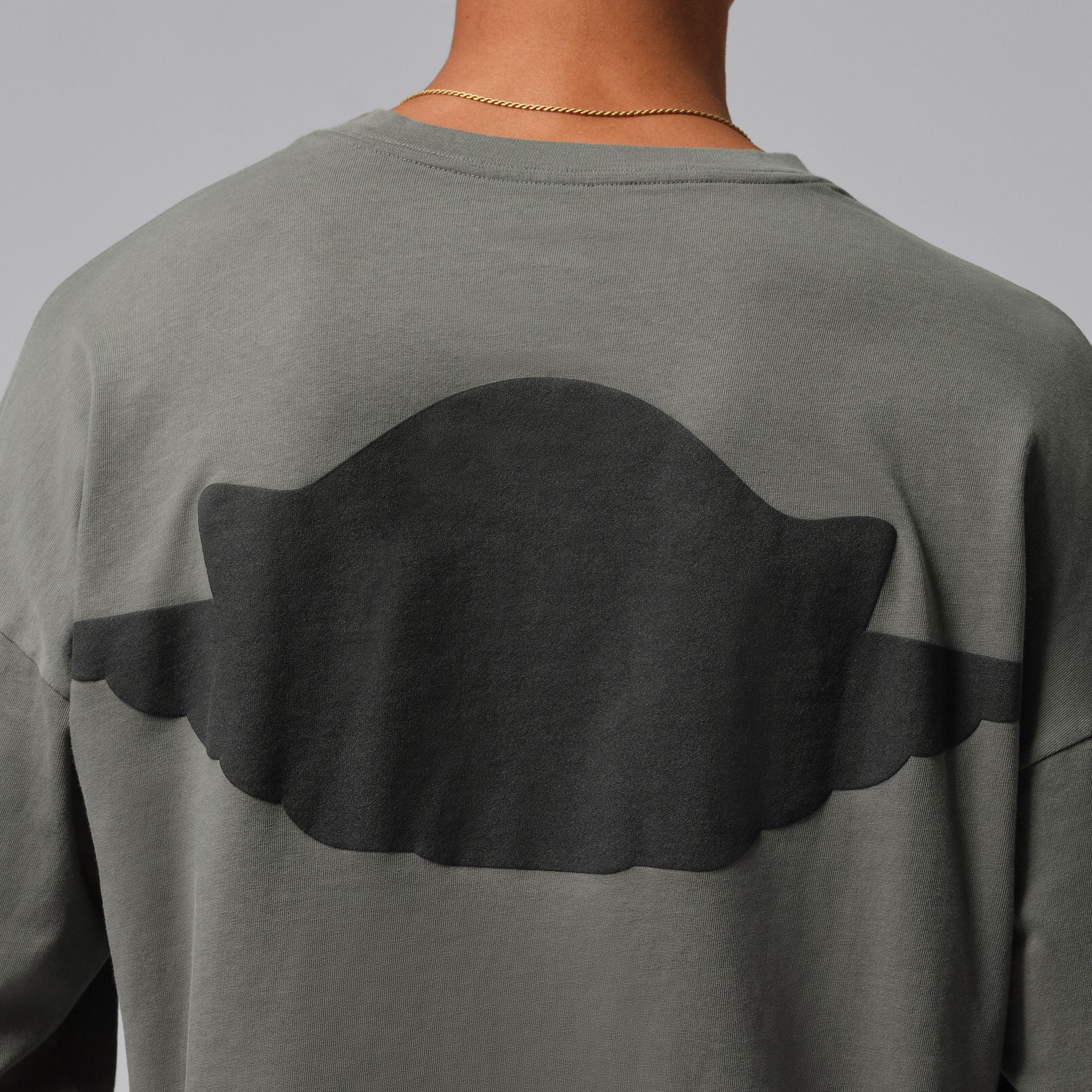 Air Jordan Wings Long Sleeve T-Shirt 'River Rock'