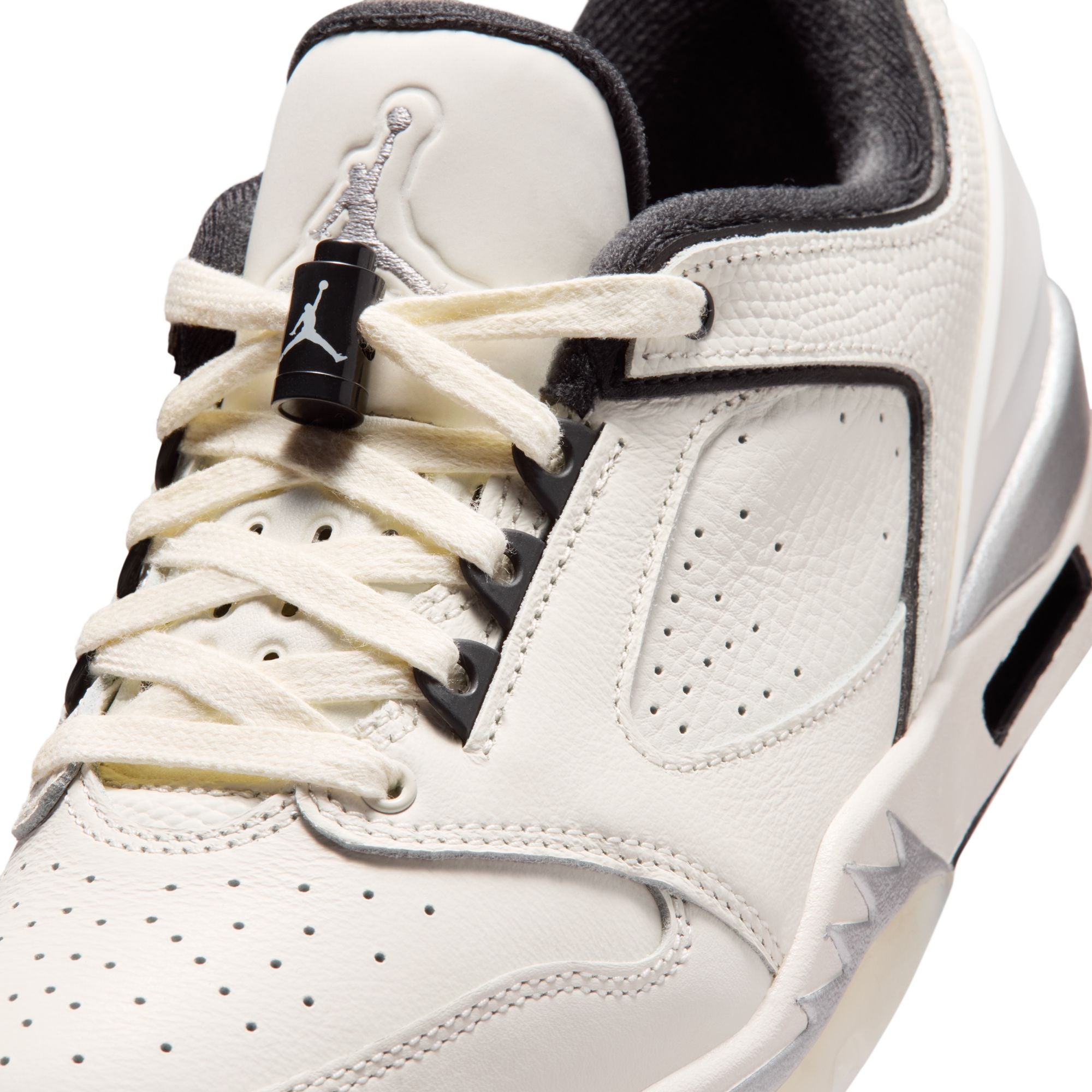 Womens Jordan Sixty Plus Low 'Sail/Metallic Red'