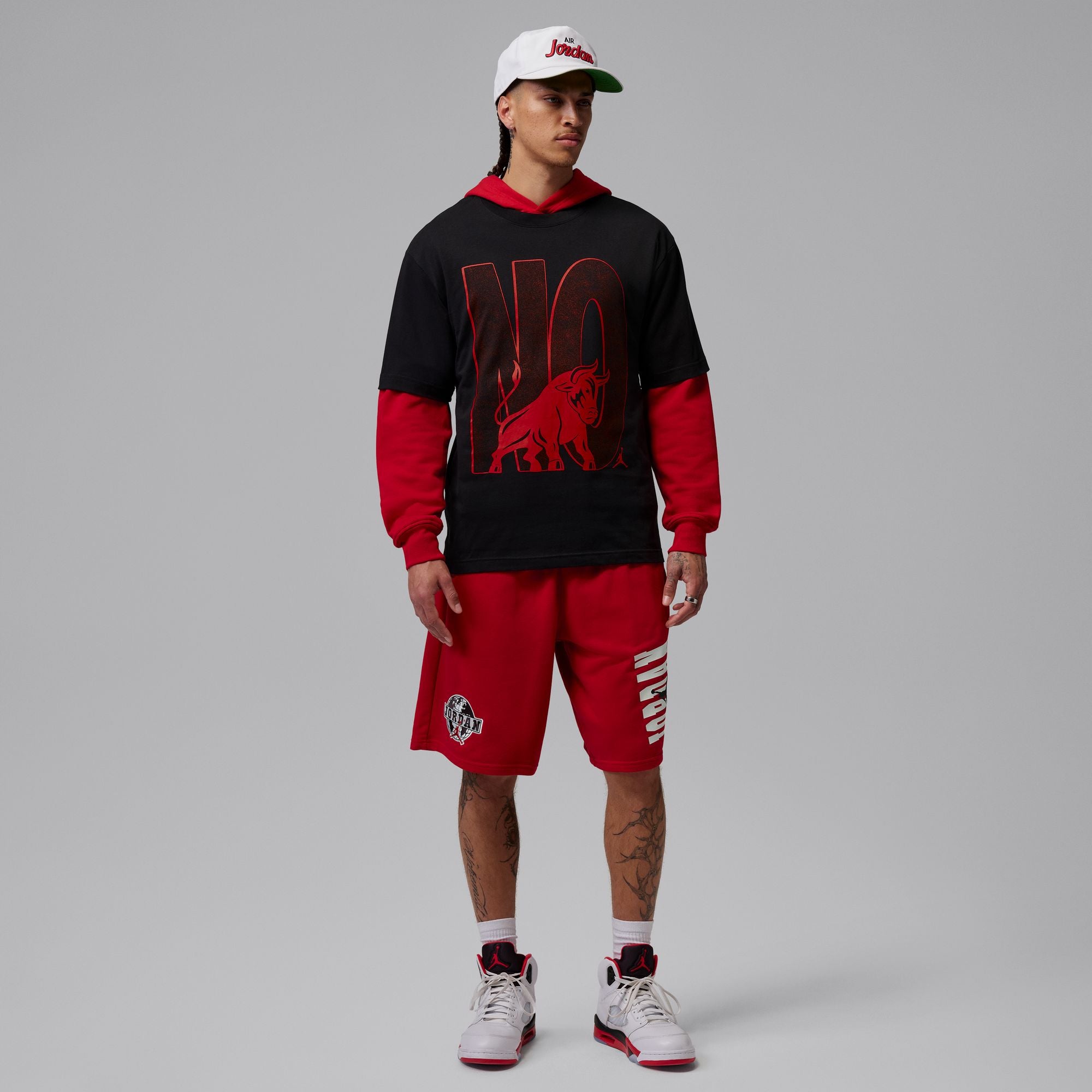 Air Jordan No Bull Brooklyn T-Shirt 'Black'