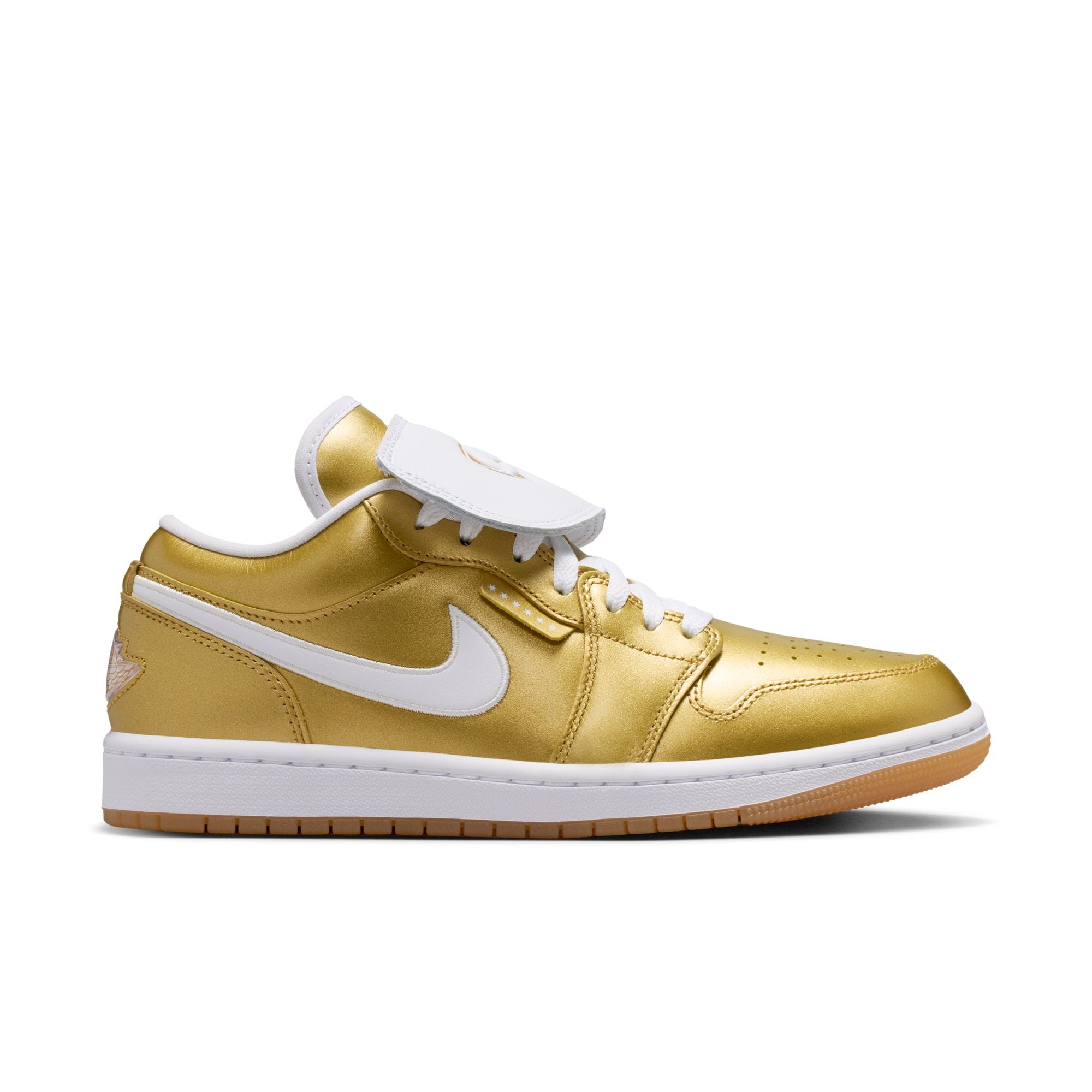Womens Air Jordan 1 Low 'Gold'