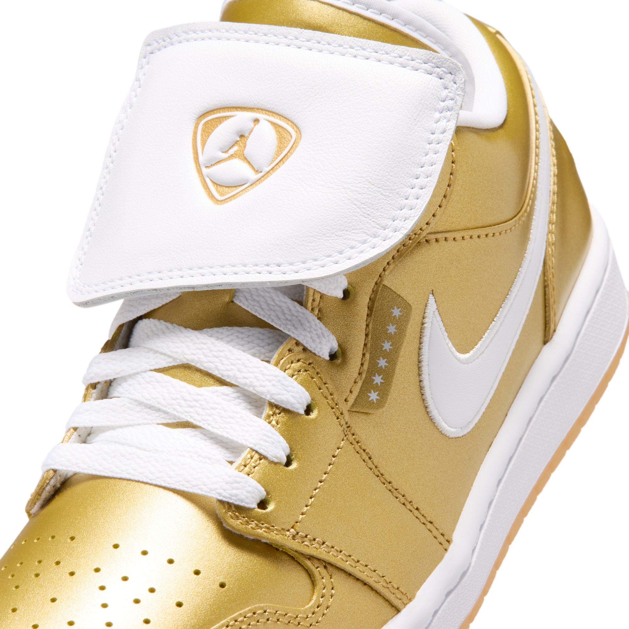 Womens Air Jordan 1 Low 'Gold'