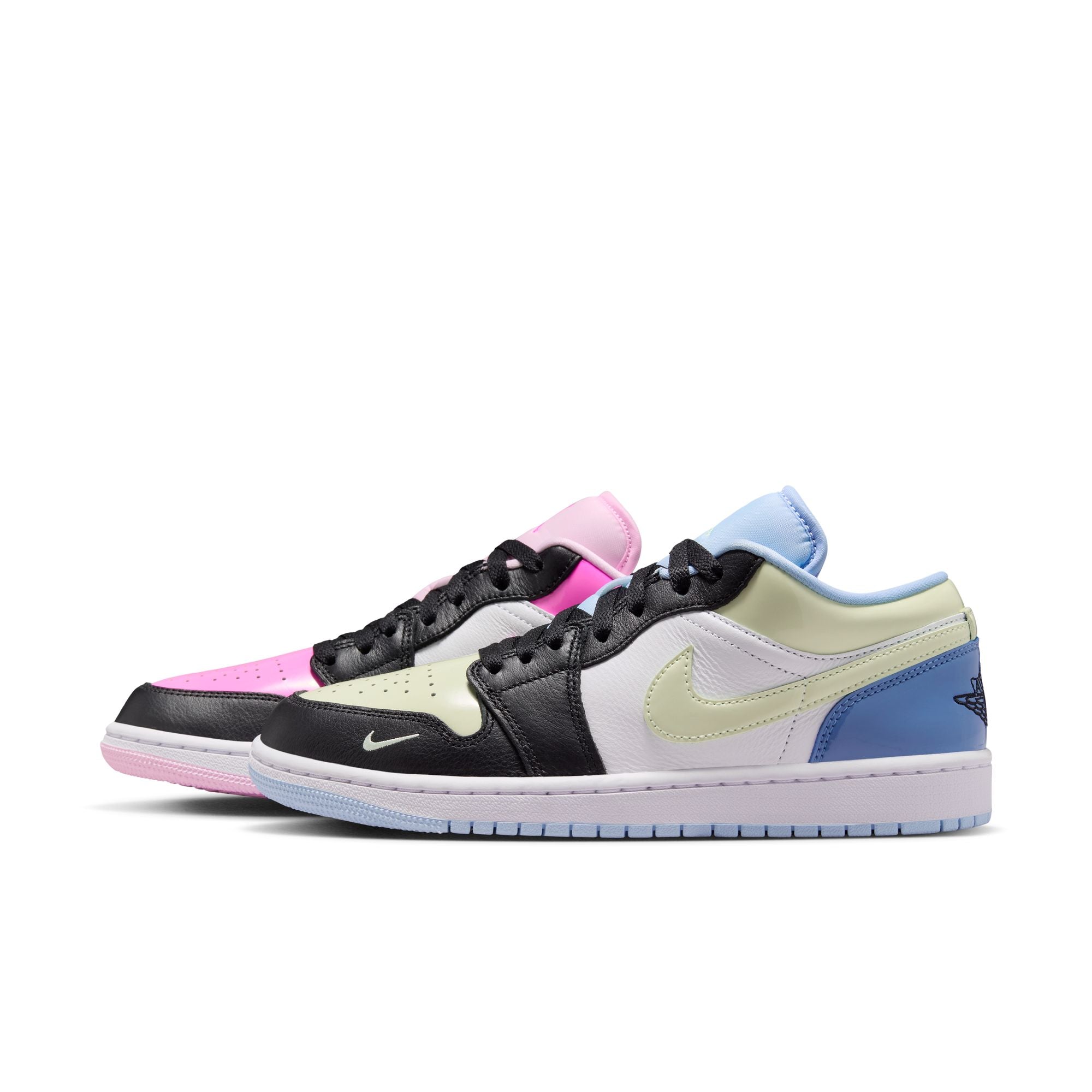 Womens Air Jordan 1 Low SE 'Mismatched Patent'