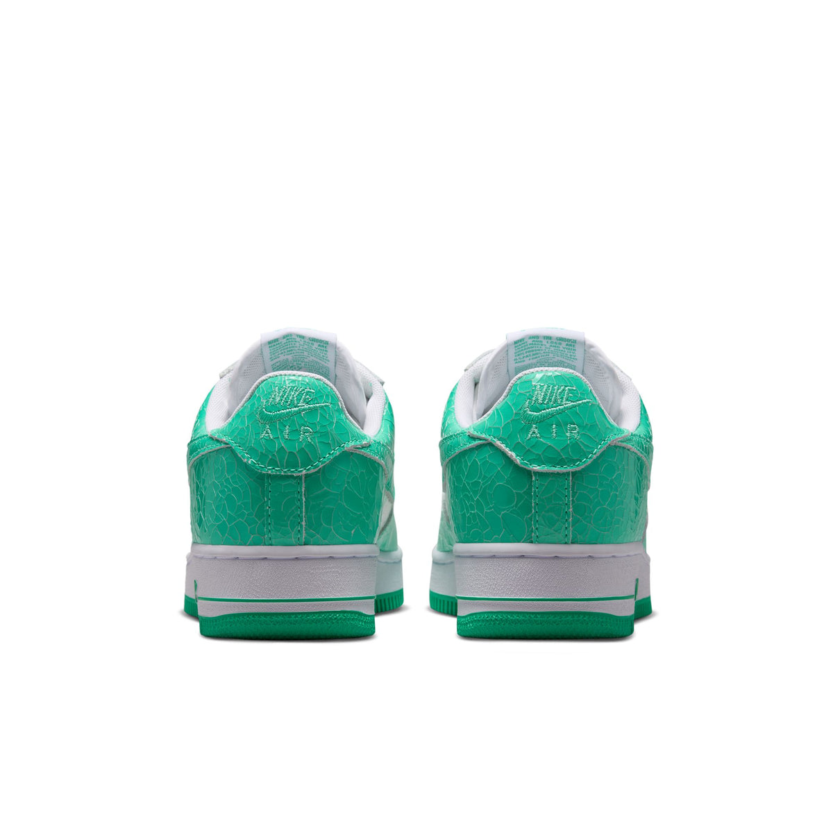Nike Air Force 1 Low '01 "Cracked Leather" 'Green/White'