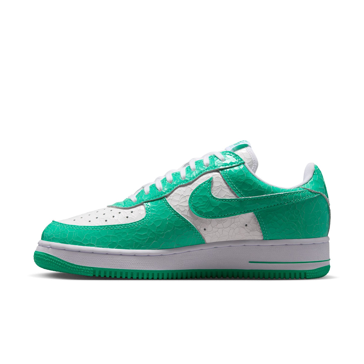 Nike Air Force 1 Low '01 "Cracked Leather" 'Green/White'