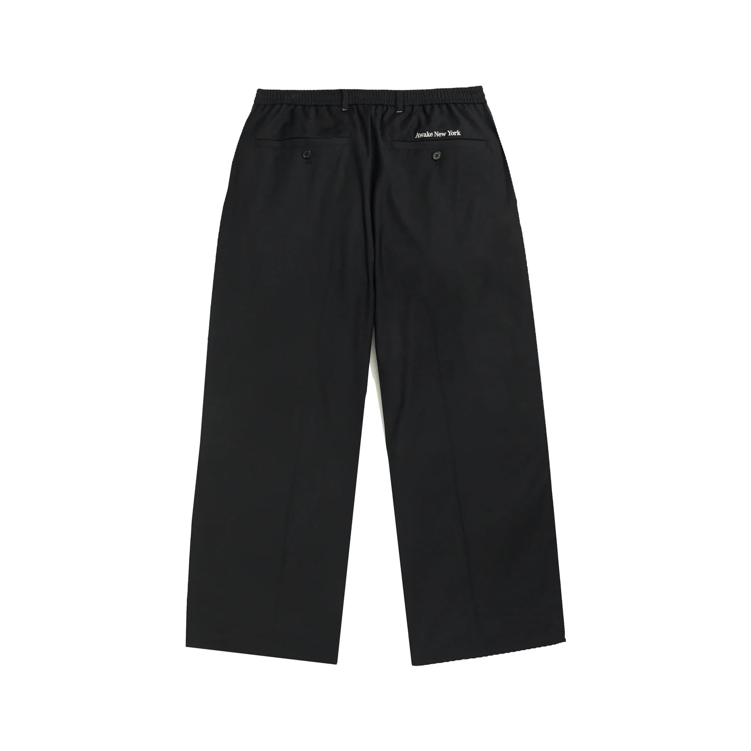 Awake Lightweight Wool Elasticated Woven Pants 'Charcoal'