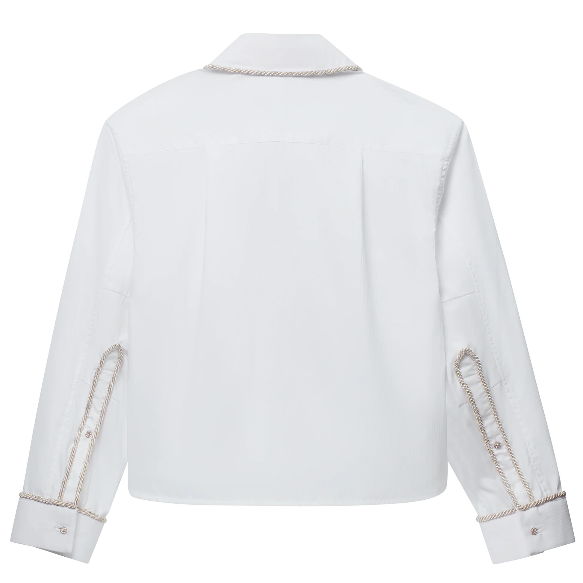 Kody Phillips Embellished L/S Lasso Shirt 'White'